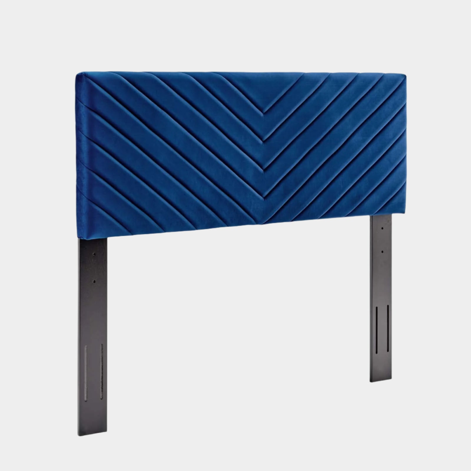Alyson Angular Channel Tufted Performance Velvet Headboard
