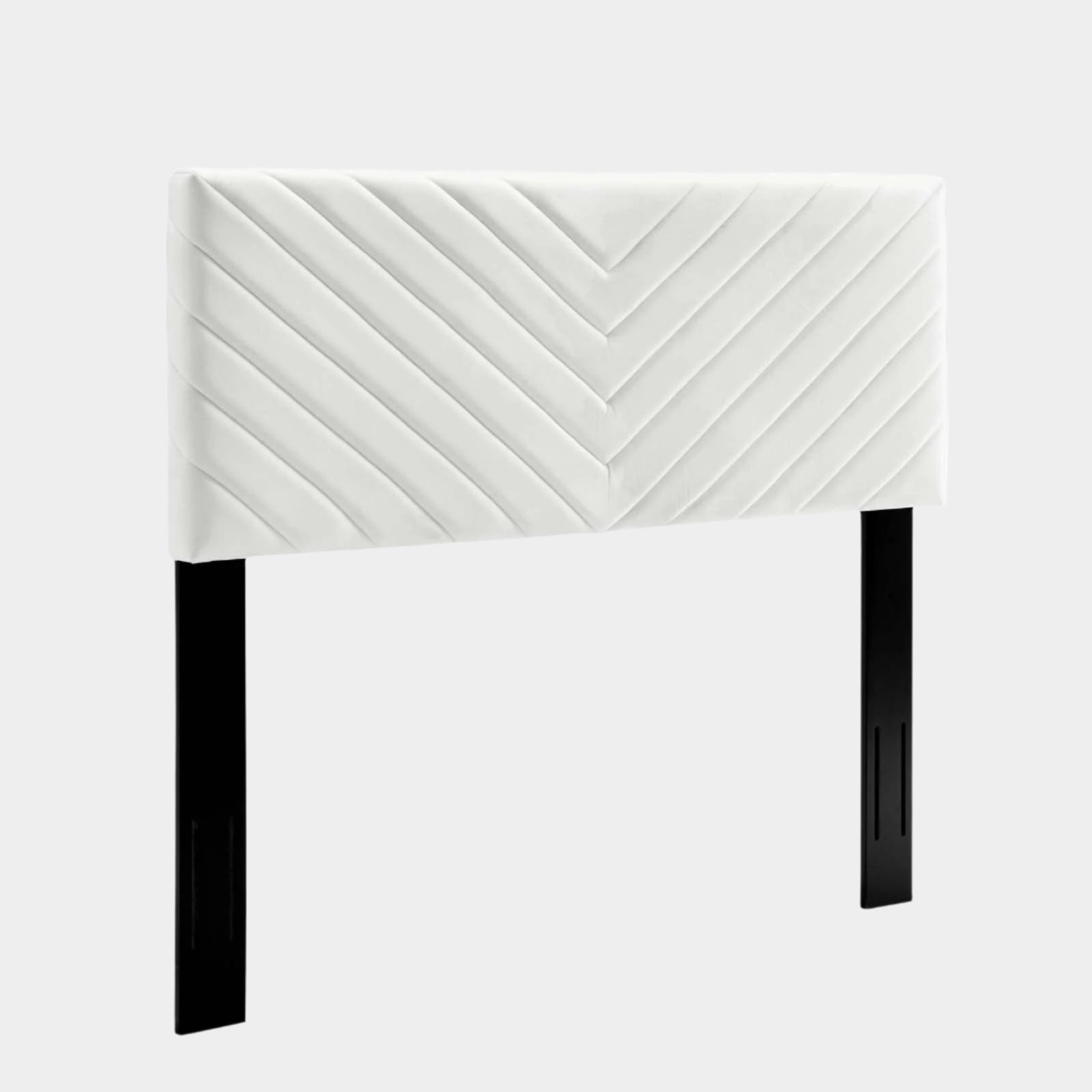 Alyson Angular Channel Tufted Performance Velvet Headboard