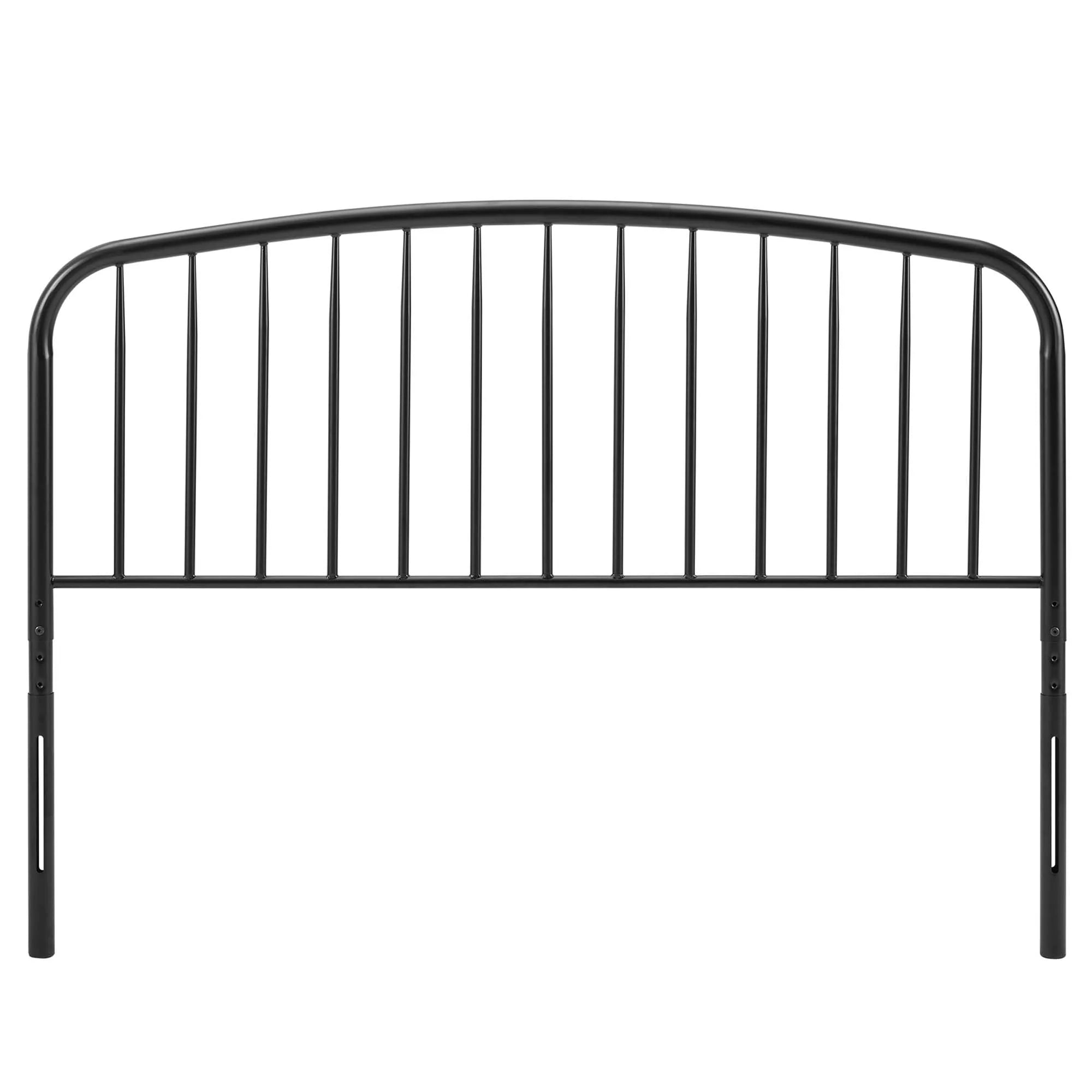 Nova Metal Queen Headboard in Black
