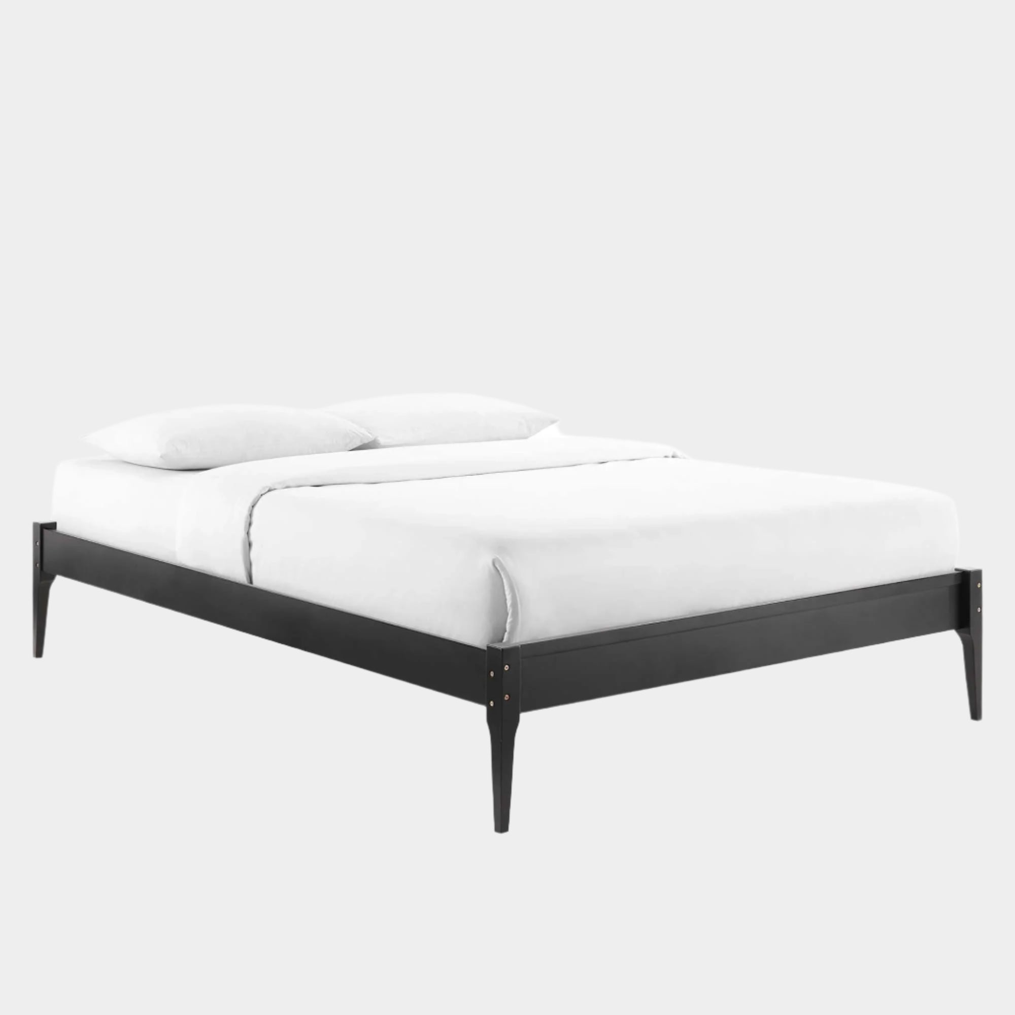 June Wood Platform Bed Frame