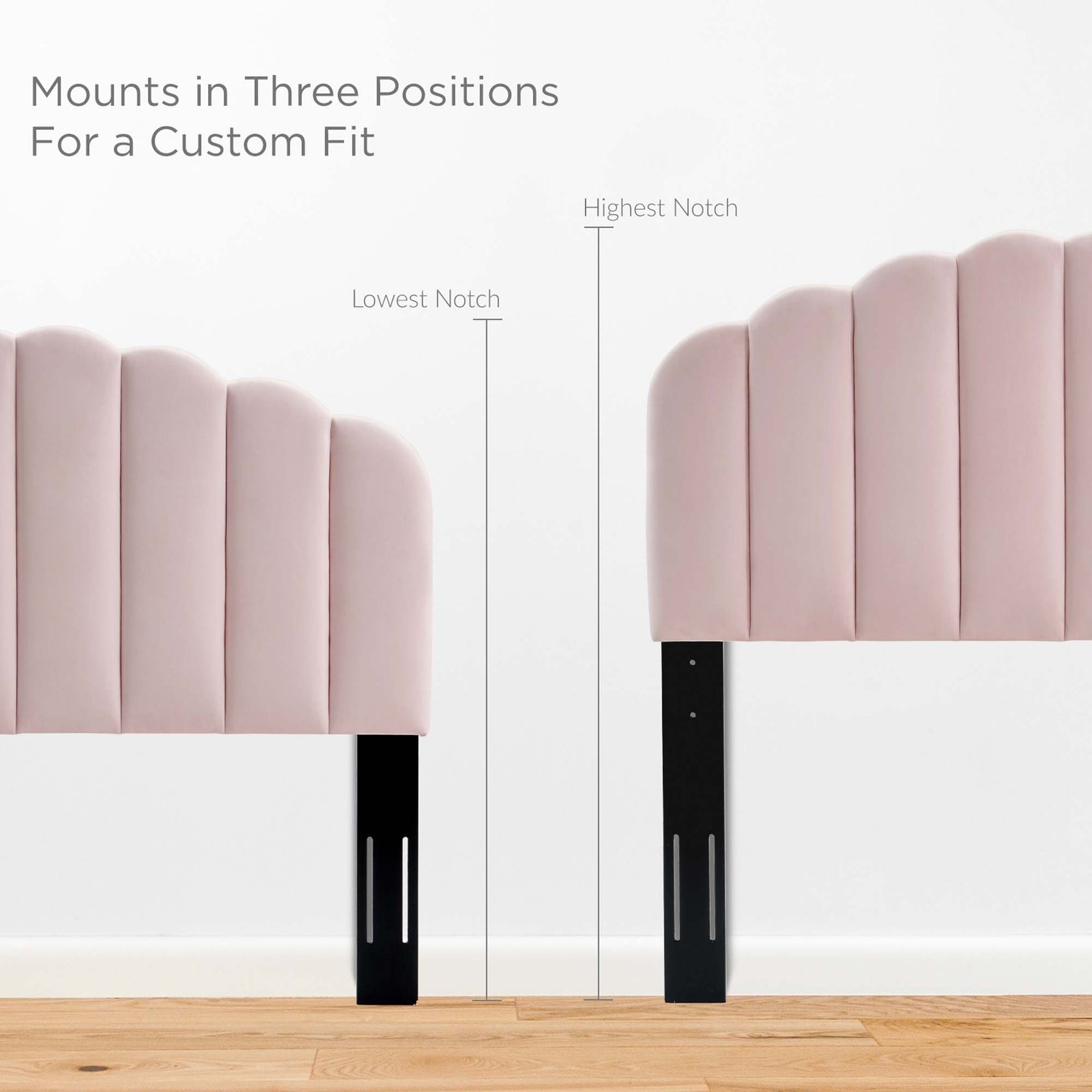 Fauteuil de salon en velours Ponder Performance