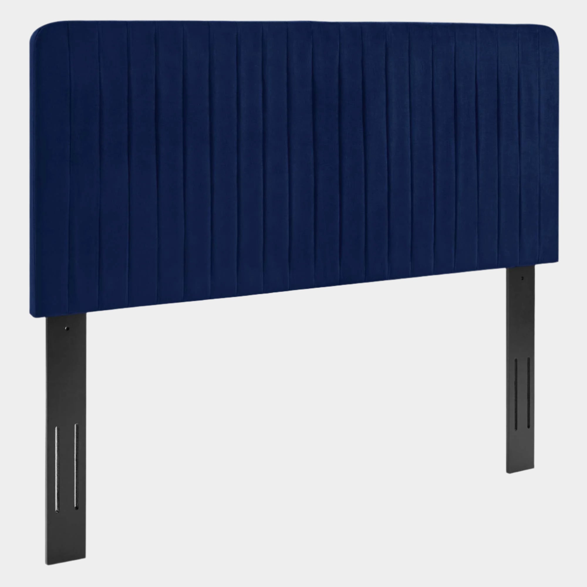 Milenna Channel Tufted Performance Velvet Headboard