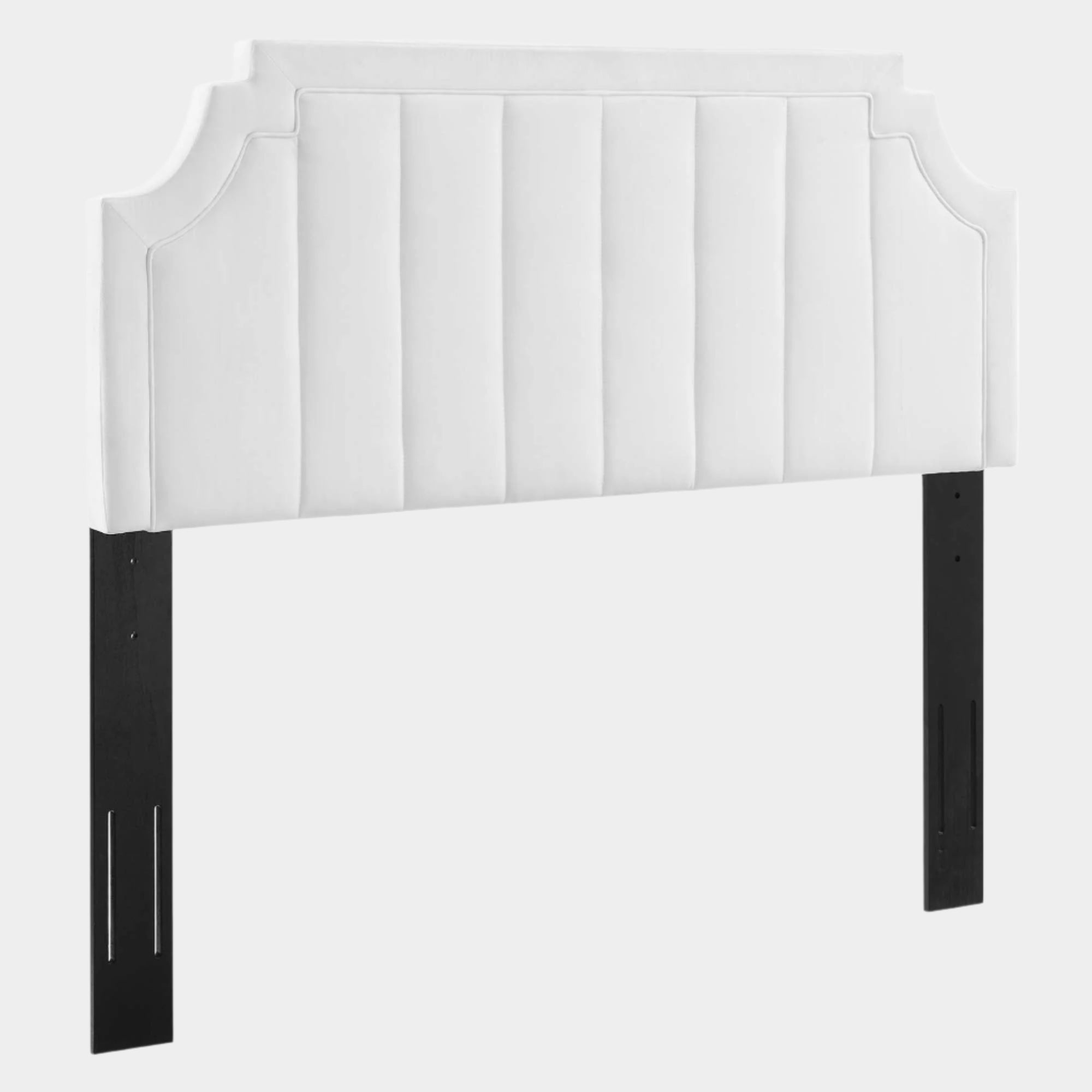 Alyona Channel Tufted Performance Velvet Headboard