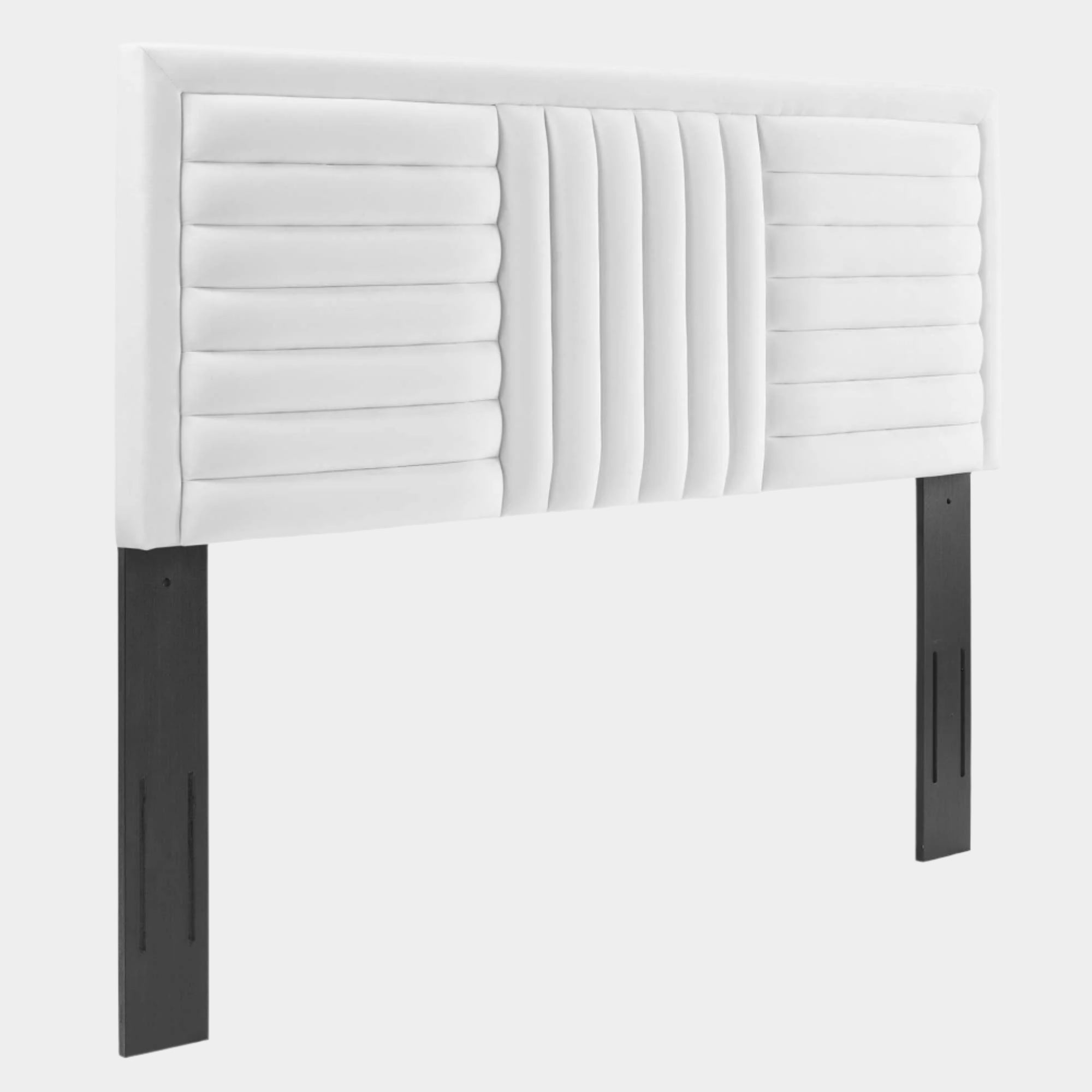 Believe Channel Tufted Performance Velvet Headboard