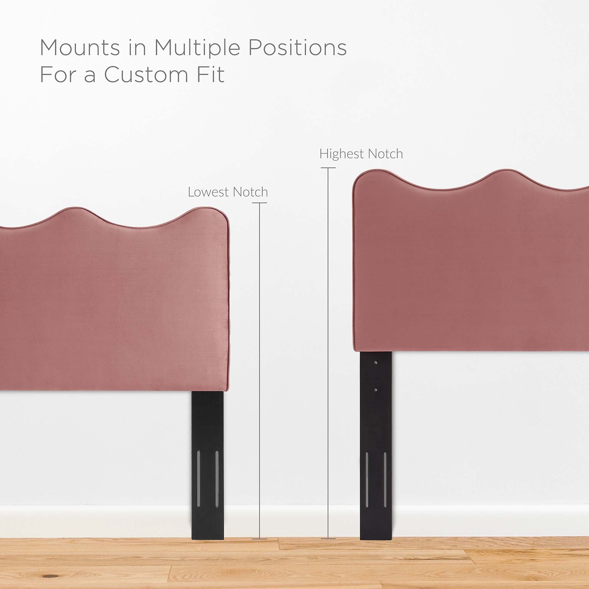 Fauteuil de salon en velours Ponder Performance