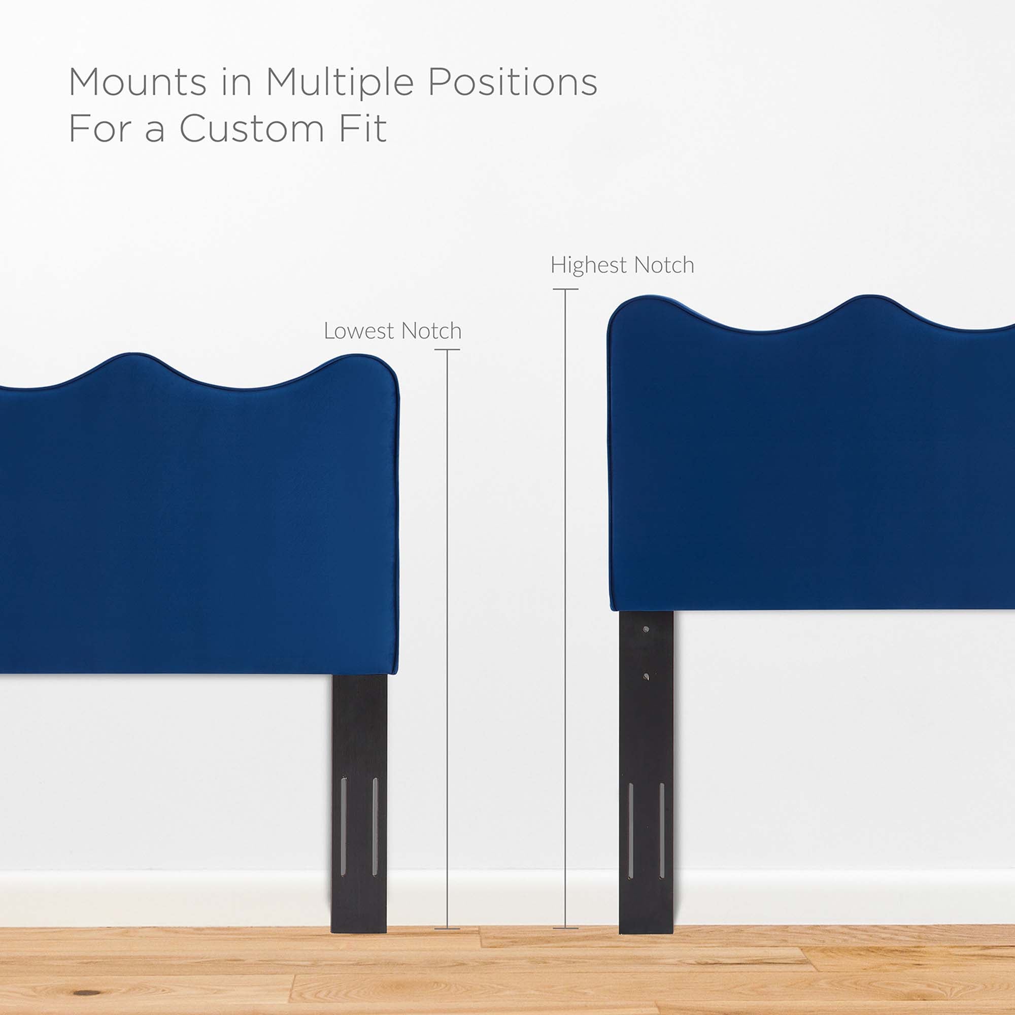 Fauteuil de salon en velours Ponder Performance