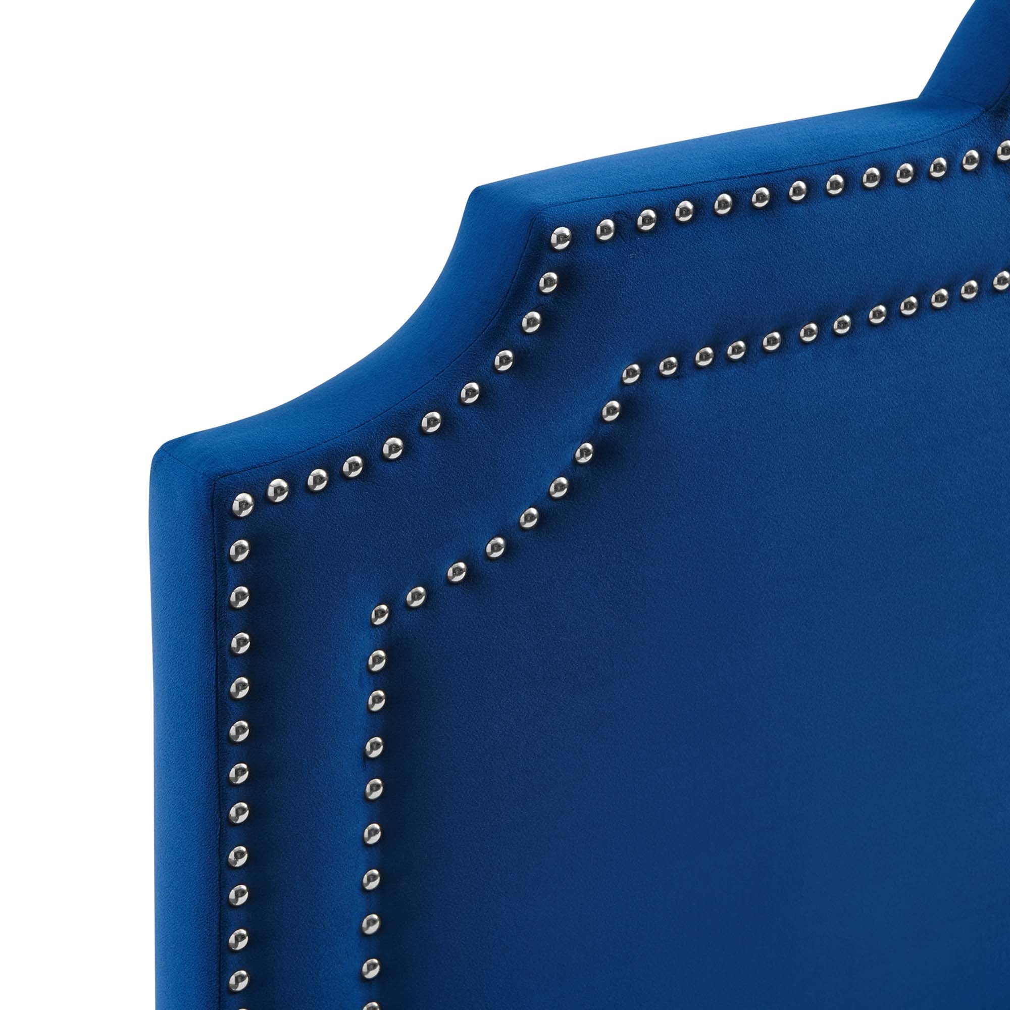 Fauteuil de salon en velours Ponder Performance
