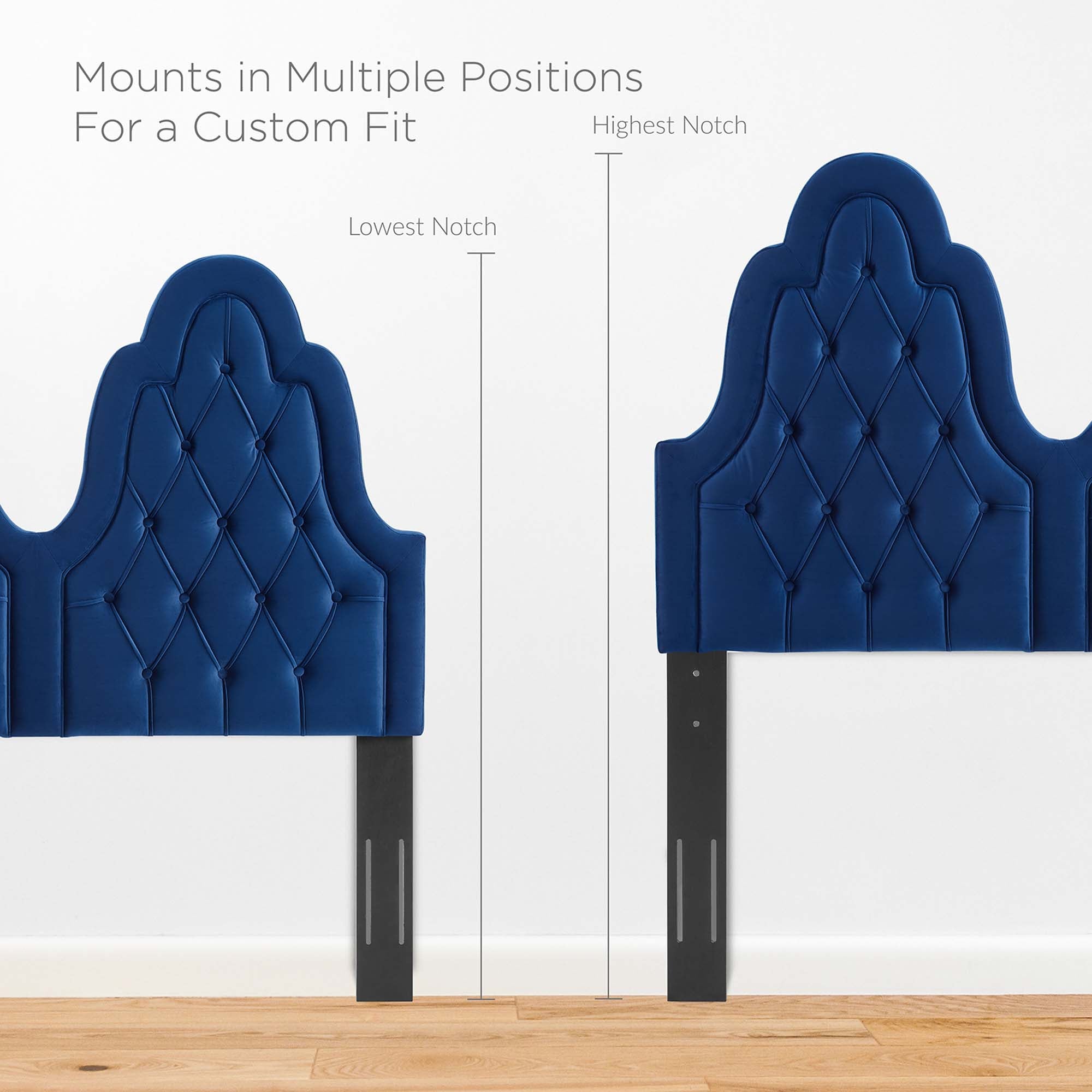 Fauteuil de salon en velours Ponder Performance