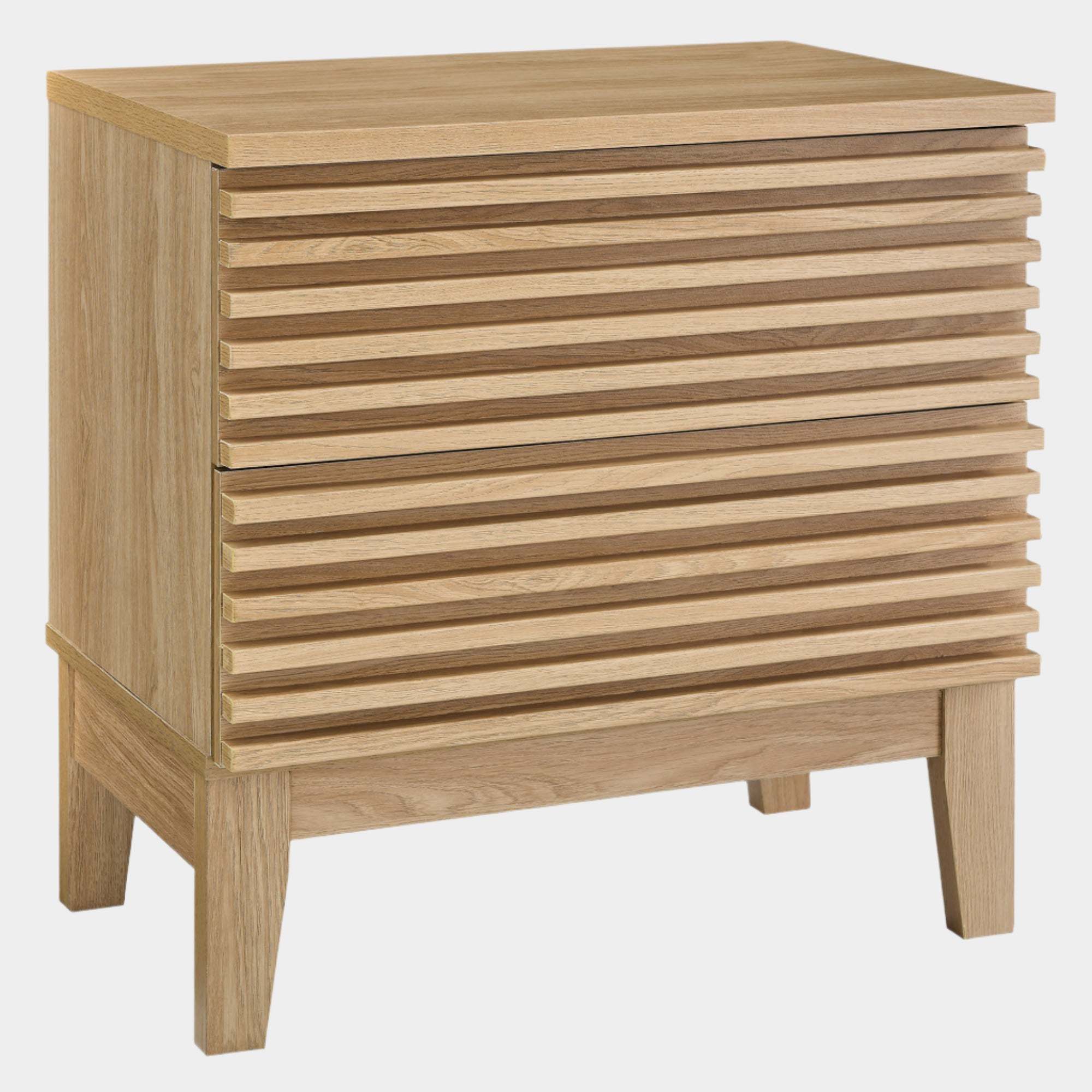Render Two-Drawer Nightstand