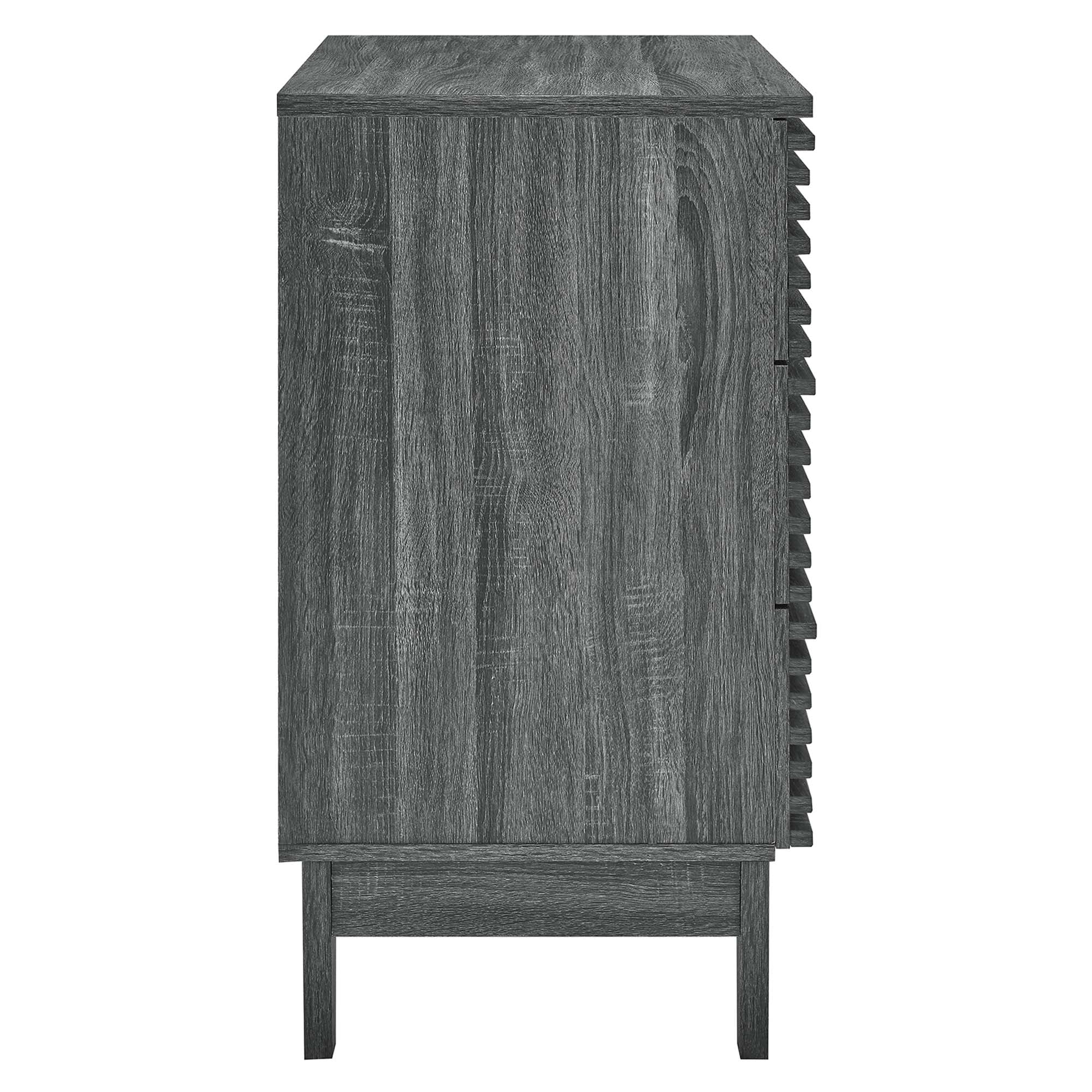 Render 3-Drawer Bachelor's Chest in Charcoal
