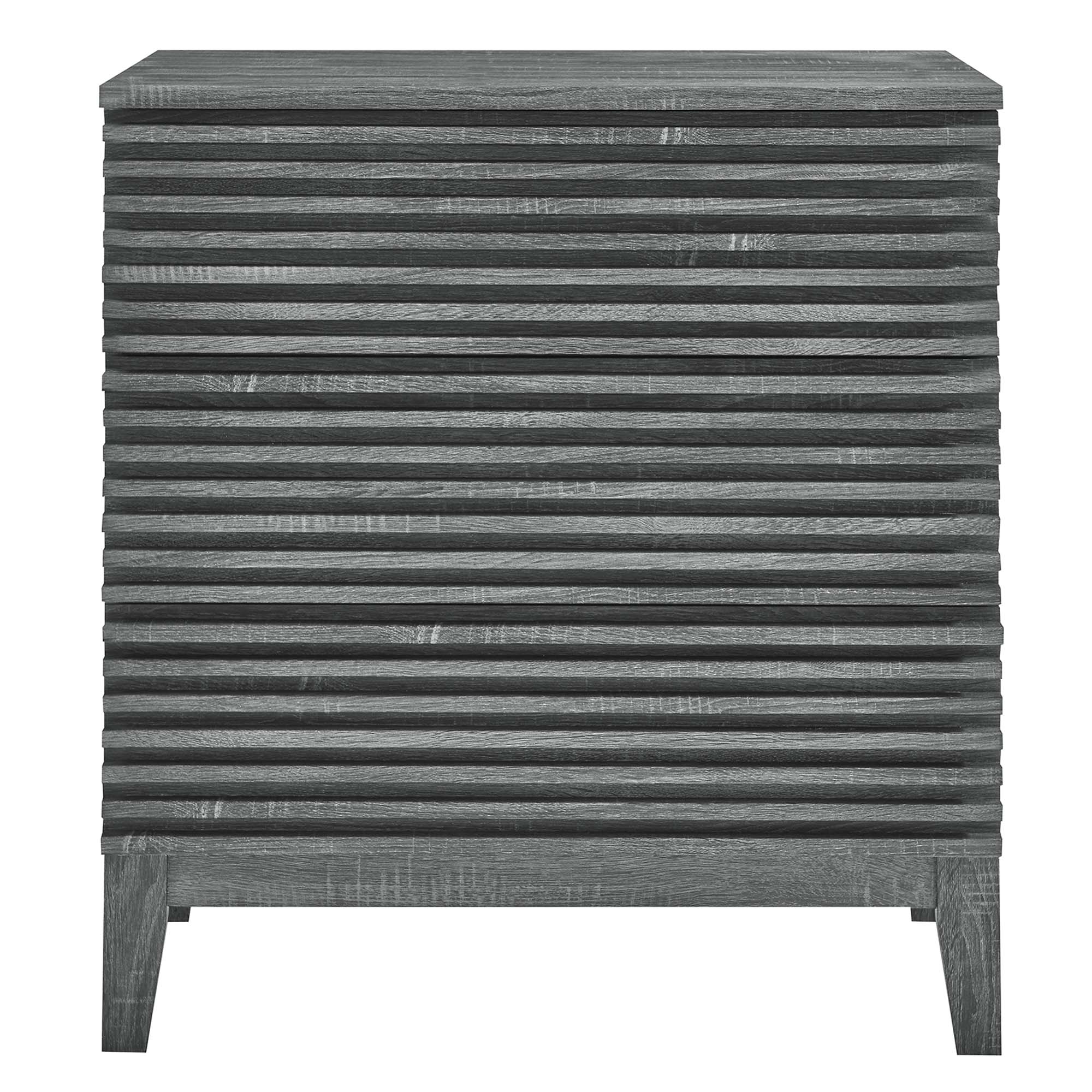 Render 3-Drawer Bachelor's Chest in Charcoal