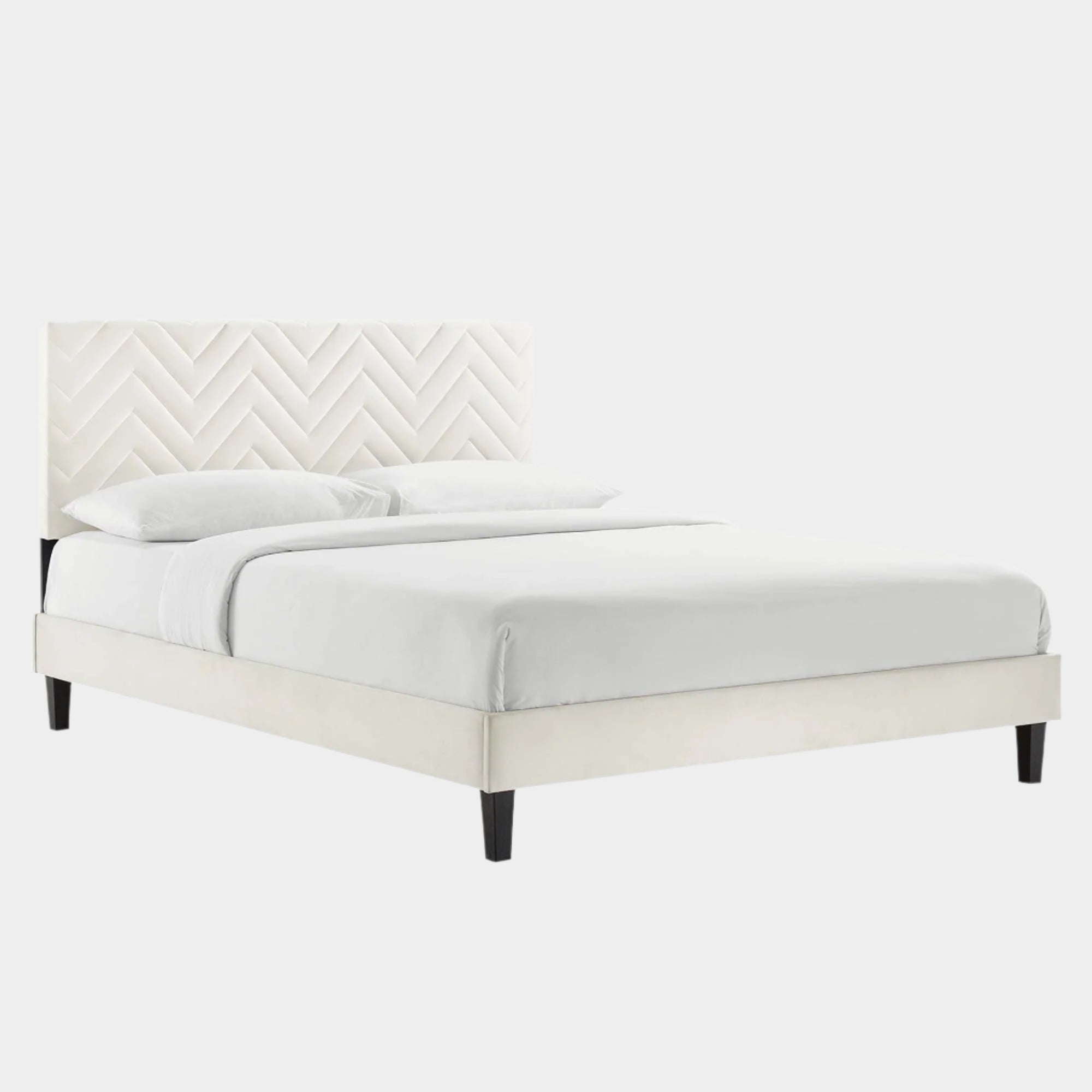 Fauteuil de salon en velours Ponder Performance