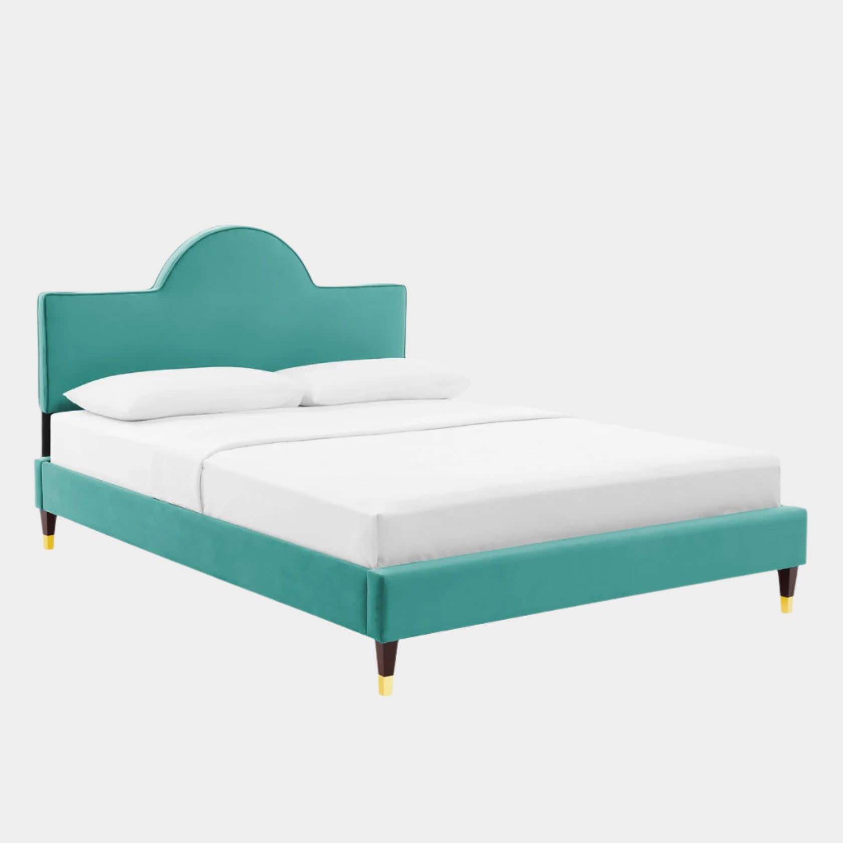 Aurora Performance Velvet Bed