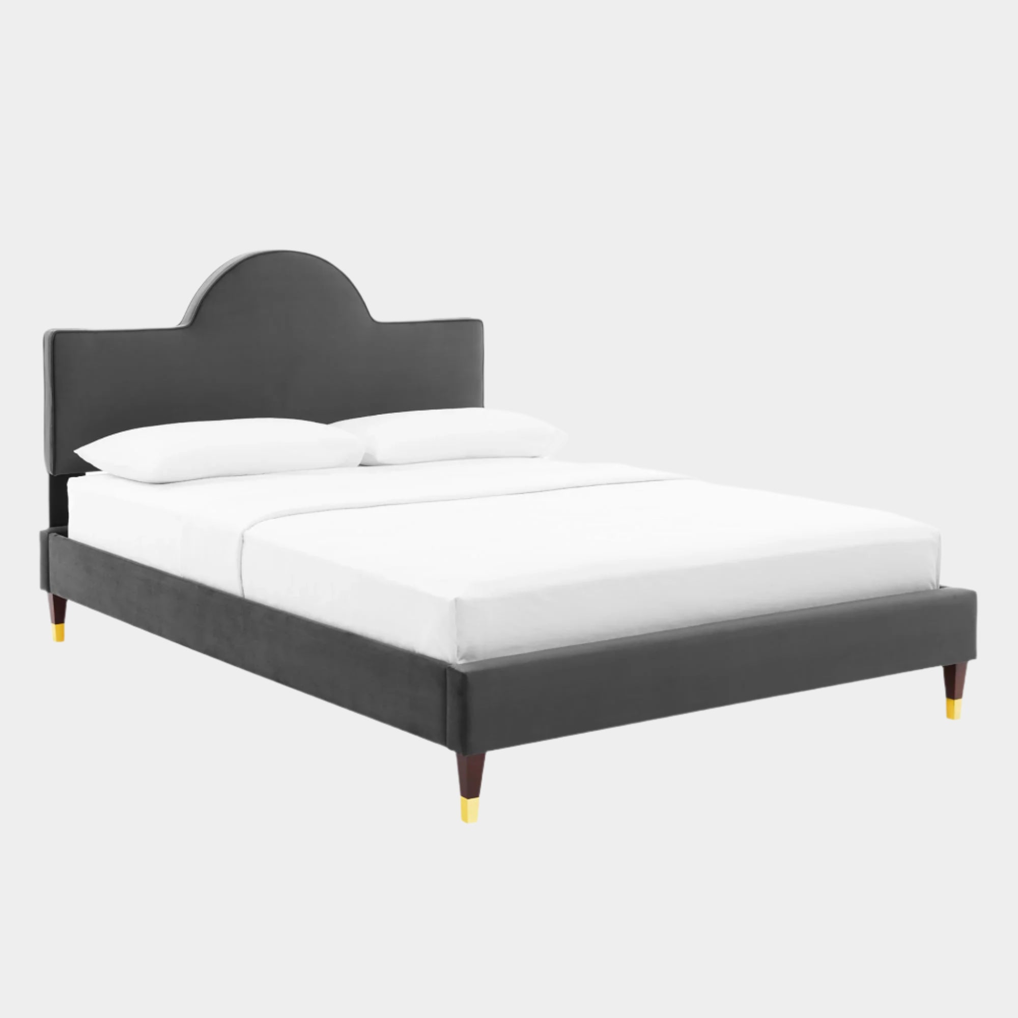 Aurora Performance Velvet Bed