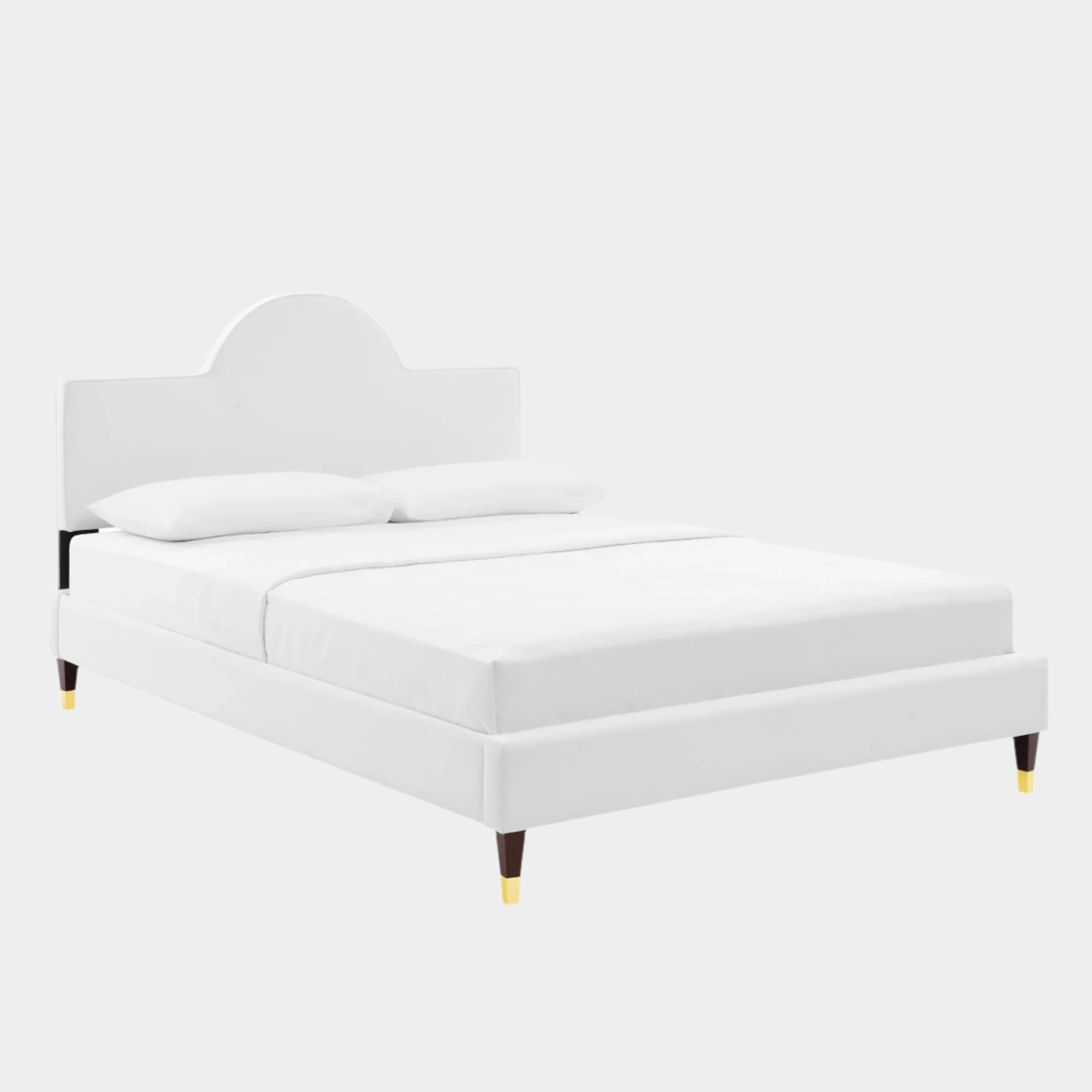 Aurora Performance Velvet Bed