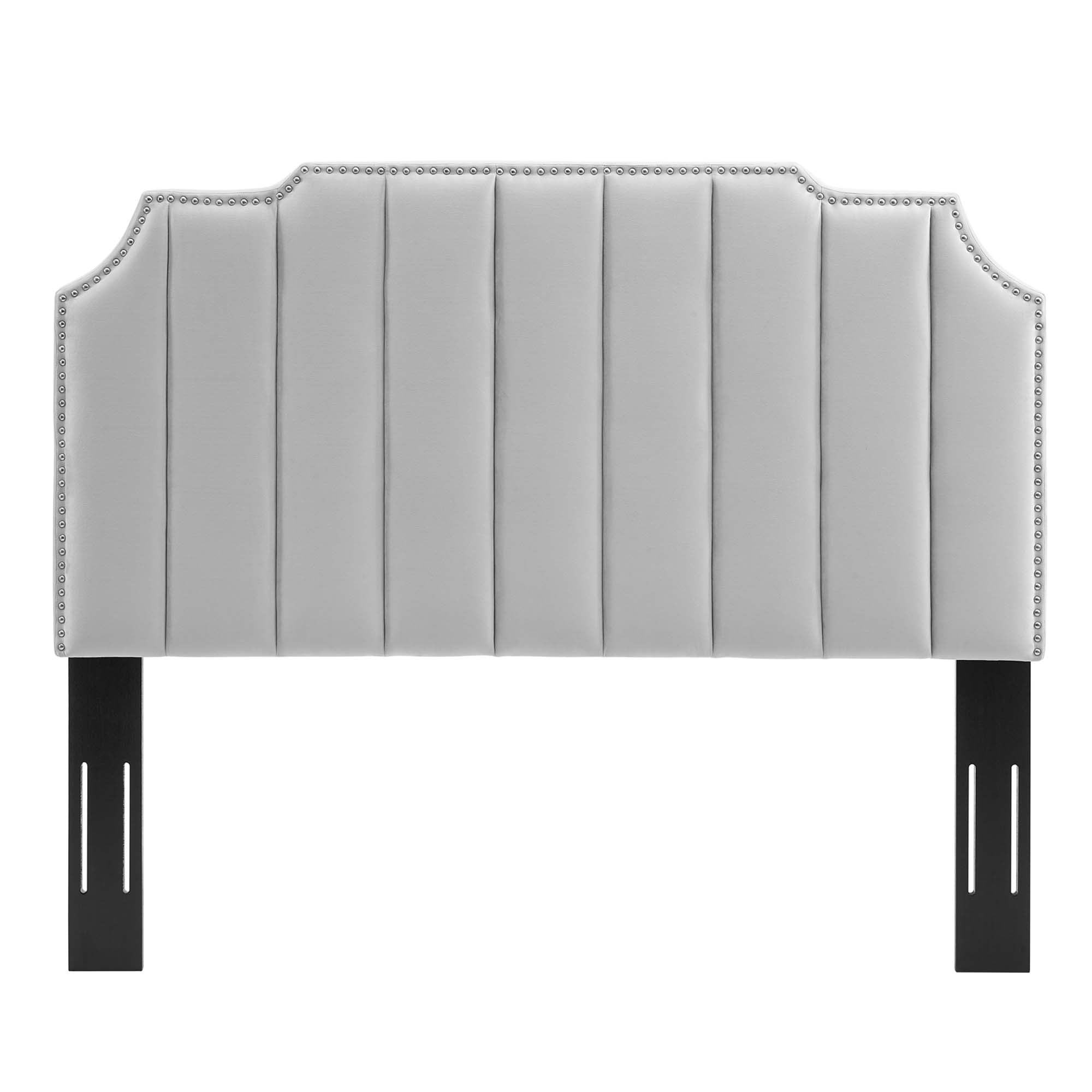 Fauteuil de salon en velours Ponder Performance
