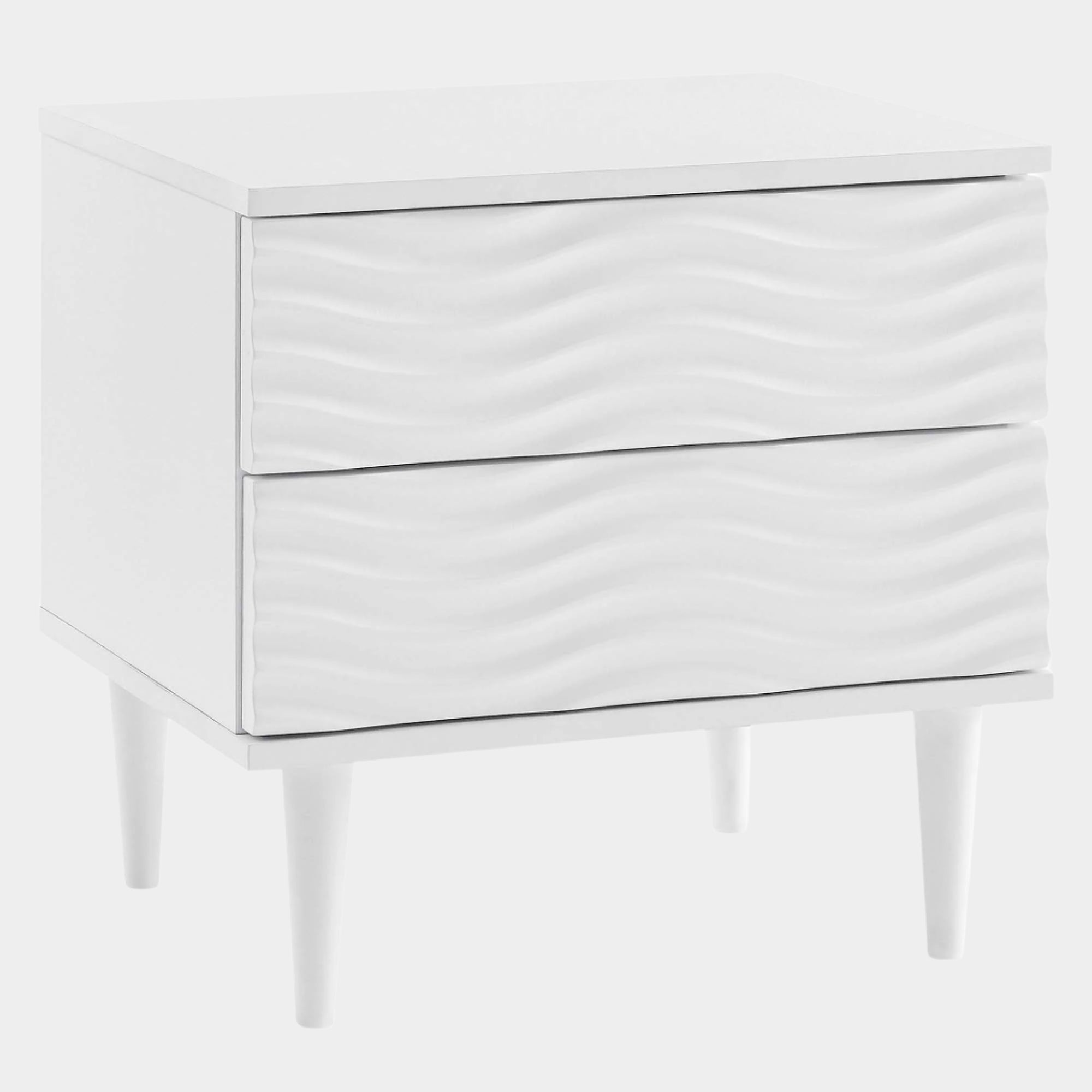 Wavelet 2-Drawer Nightstand
