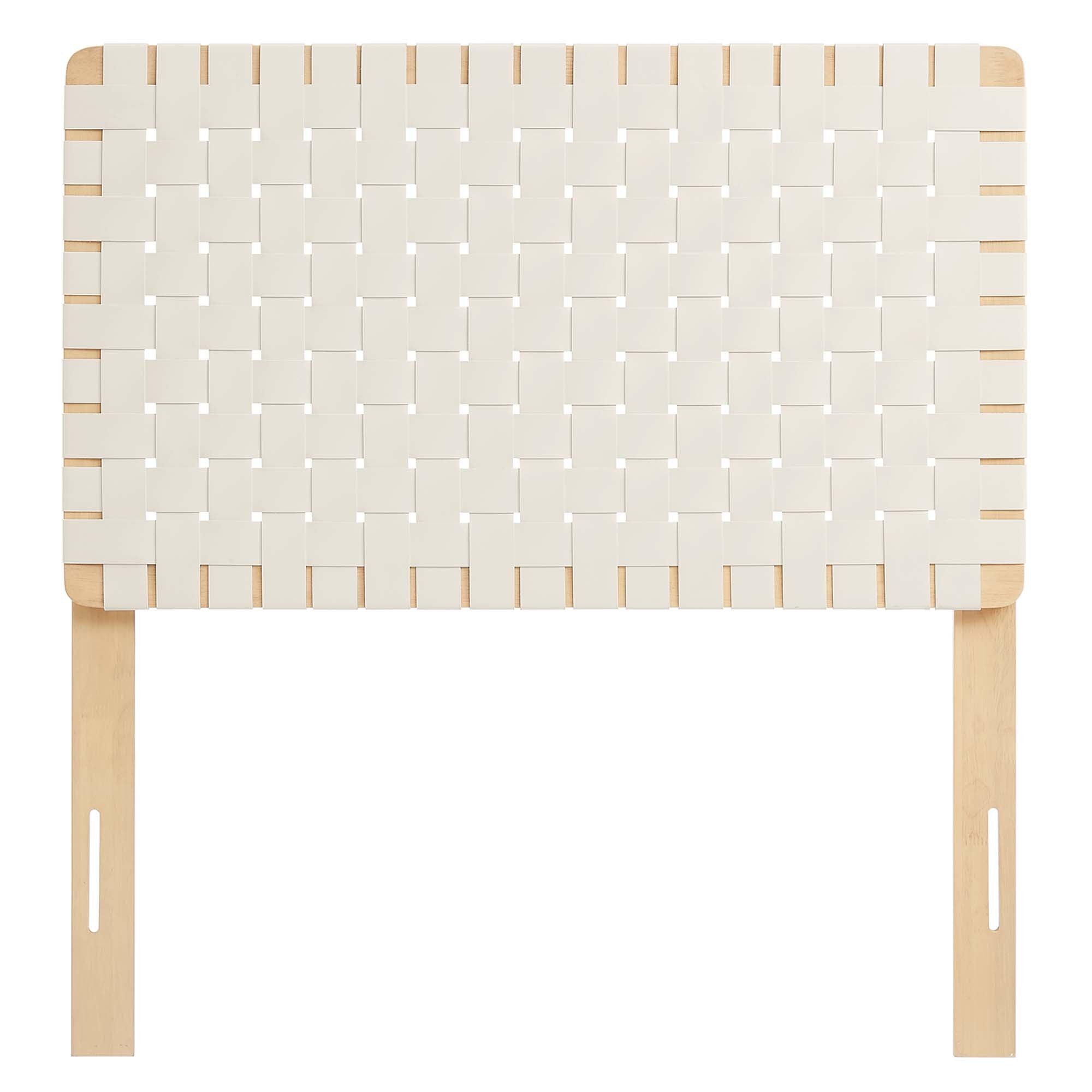 Sparta Weave Vegan Leather Headboard