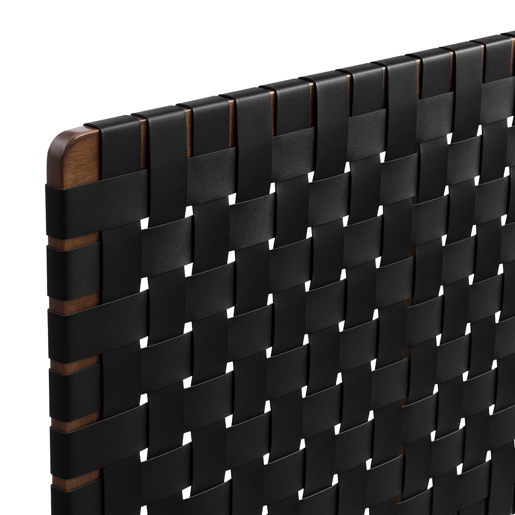 Sparta Weave Vegan Leather Headboard