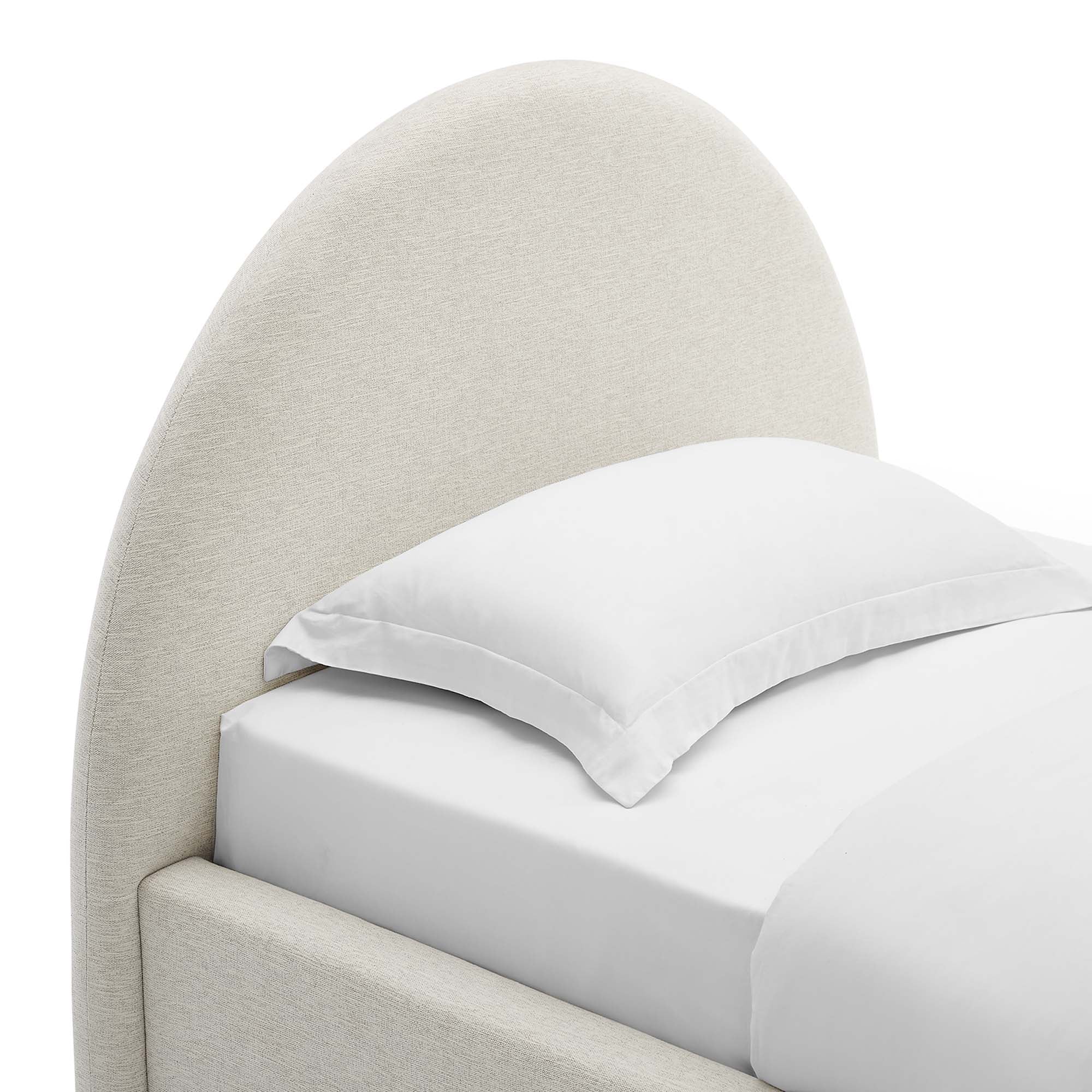 Fauteuil de salon en velours Ponder Performance