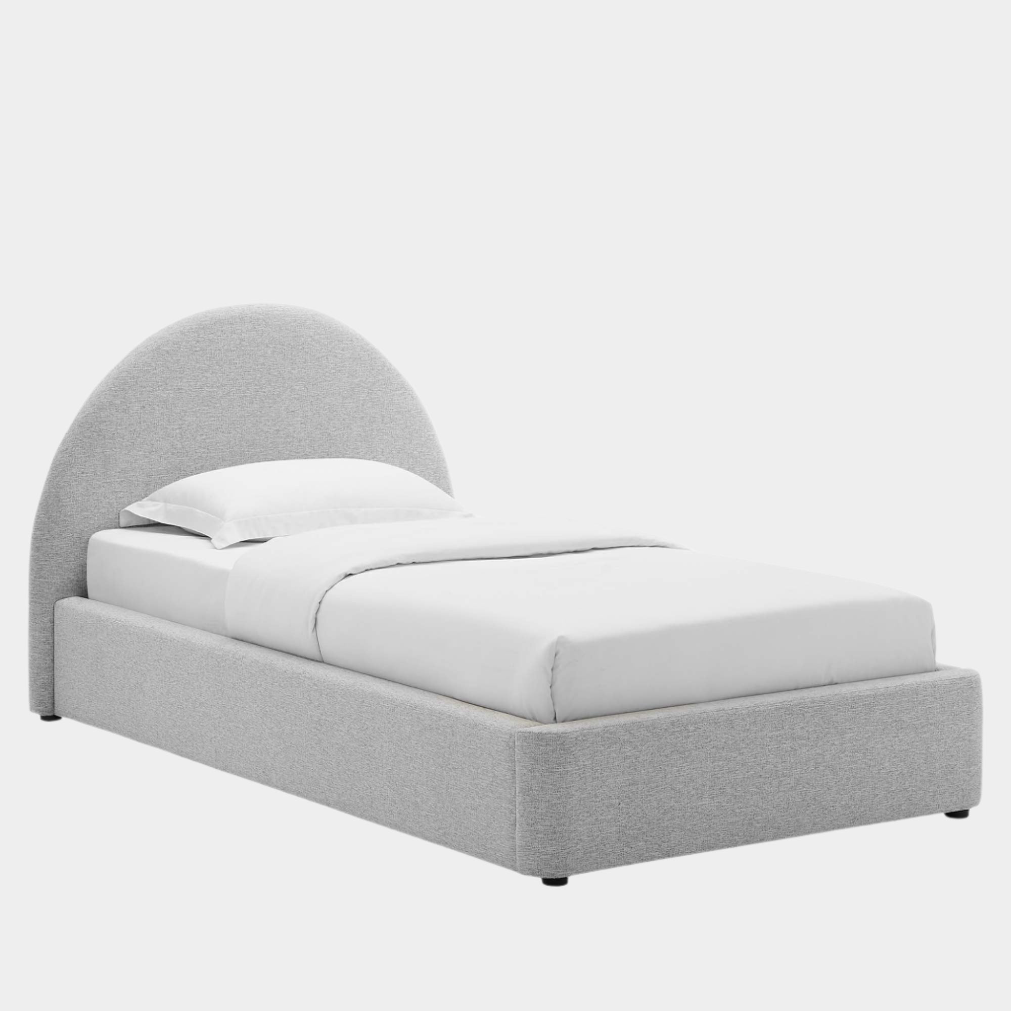 Fauteuil de salon en velours Ponder Performance
