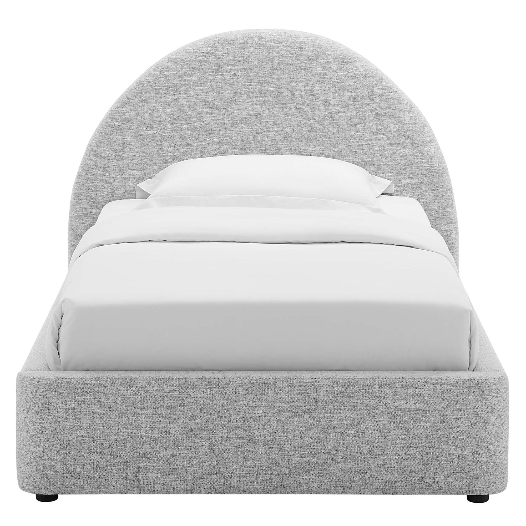 Fauteuil de salon en velours Ponder Performance