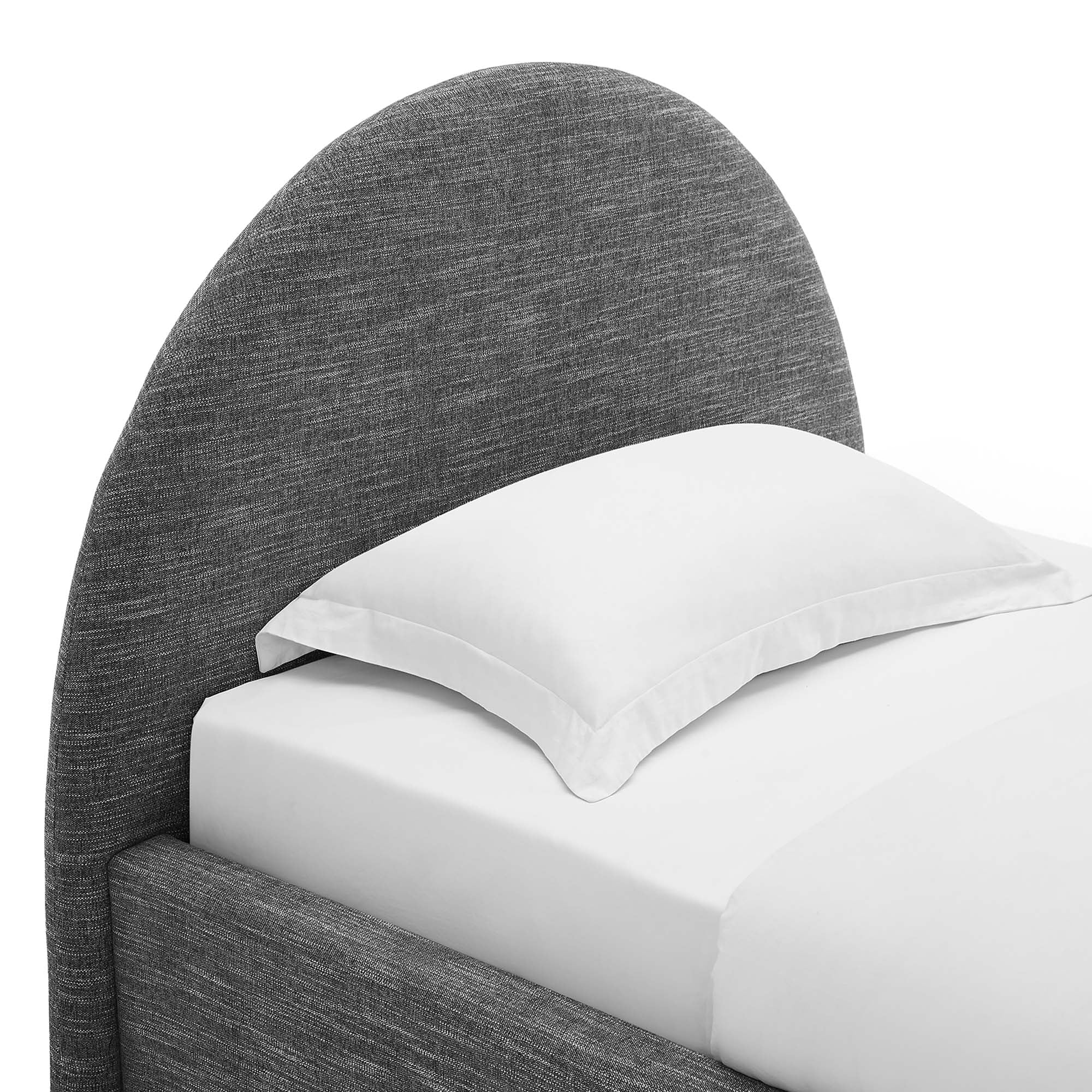Fauteuil de salon en velours Ponder Performance