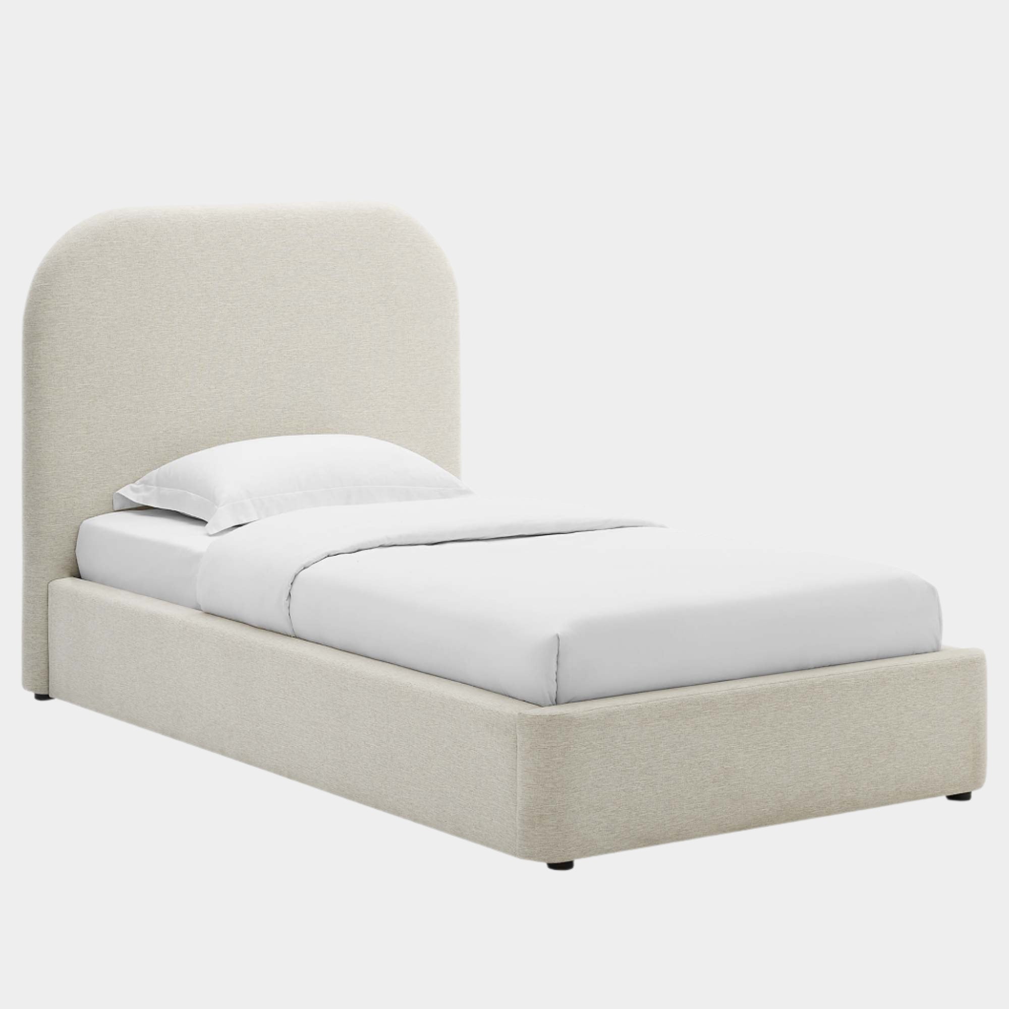 Fauteuil de salon en velours Ponder Performance