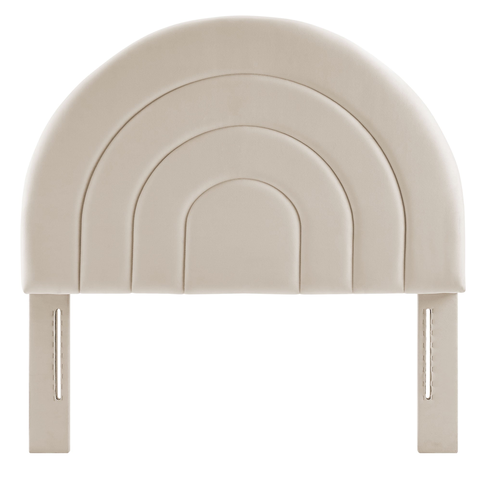 Solana Arched Performance Velvet Headboard