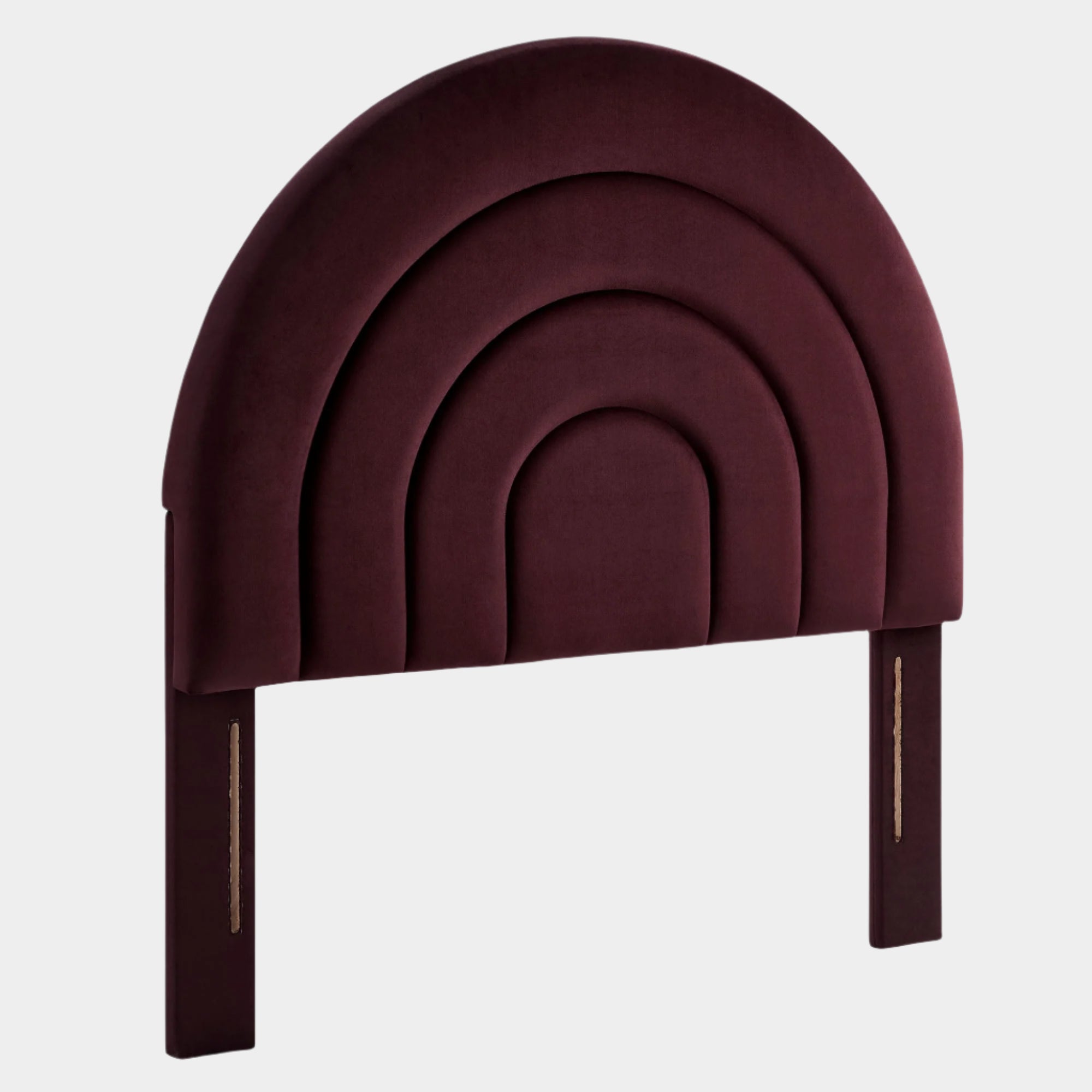 Solana Arched Performance Velvet Headboard