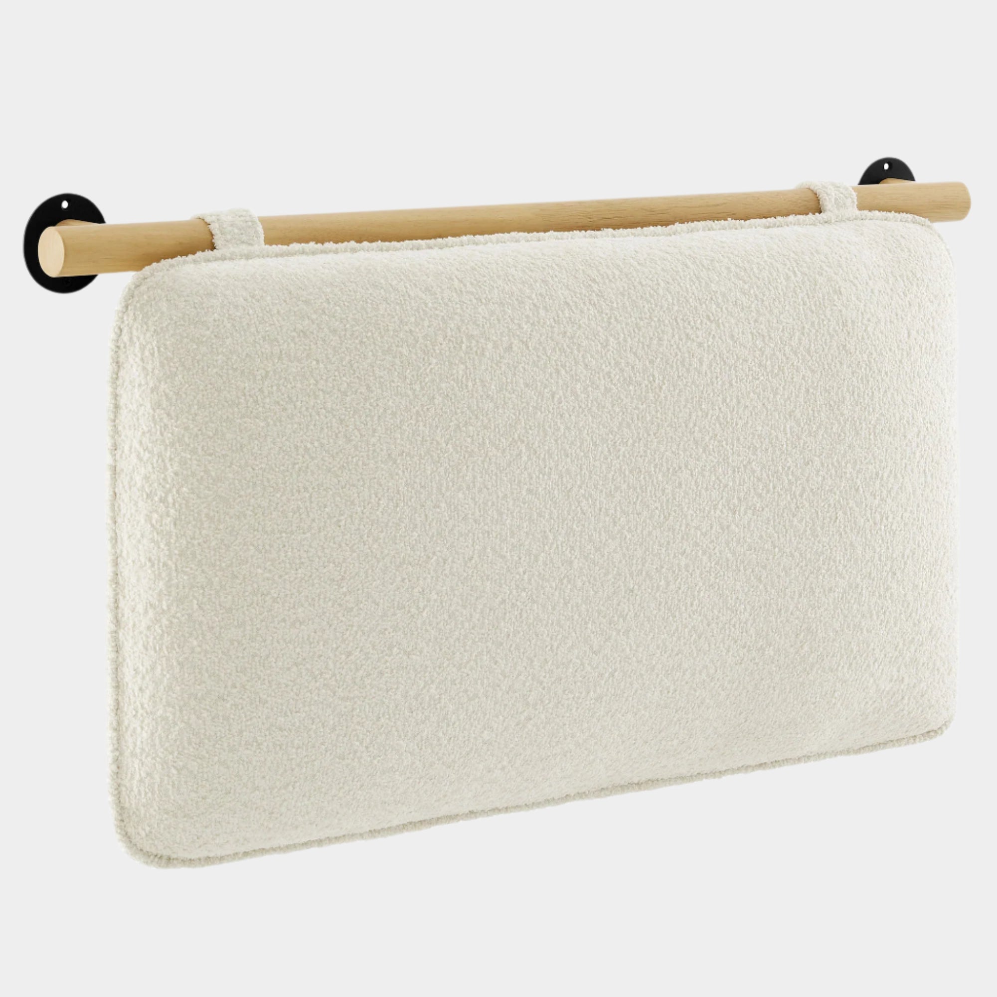 Anela Wall-Mounted Chenille Upholstered Headboard