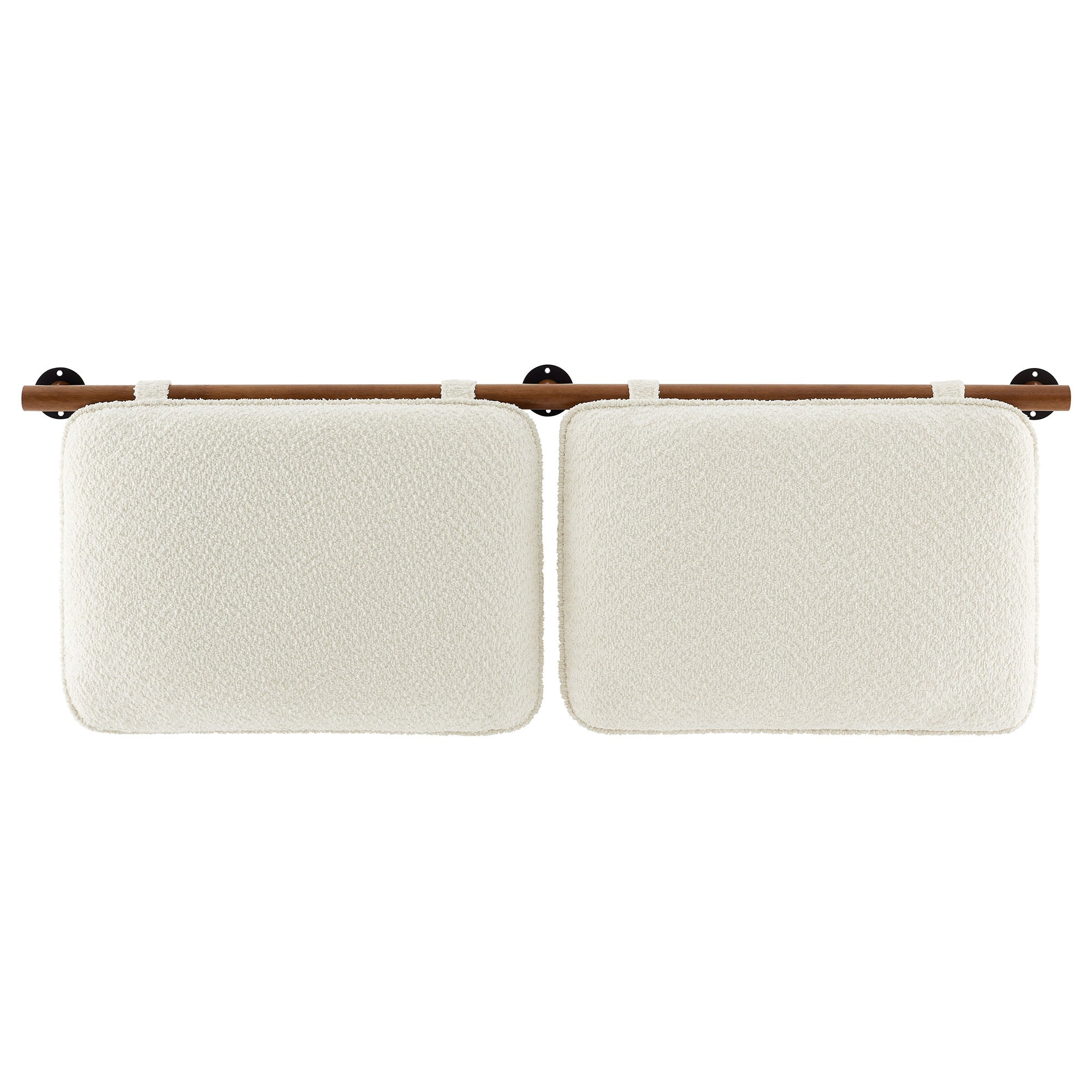 Anela Wall-Mounted Chenille Upholstered Headboard