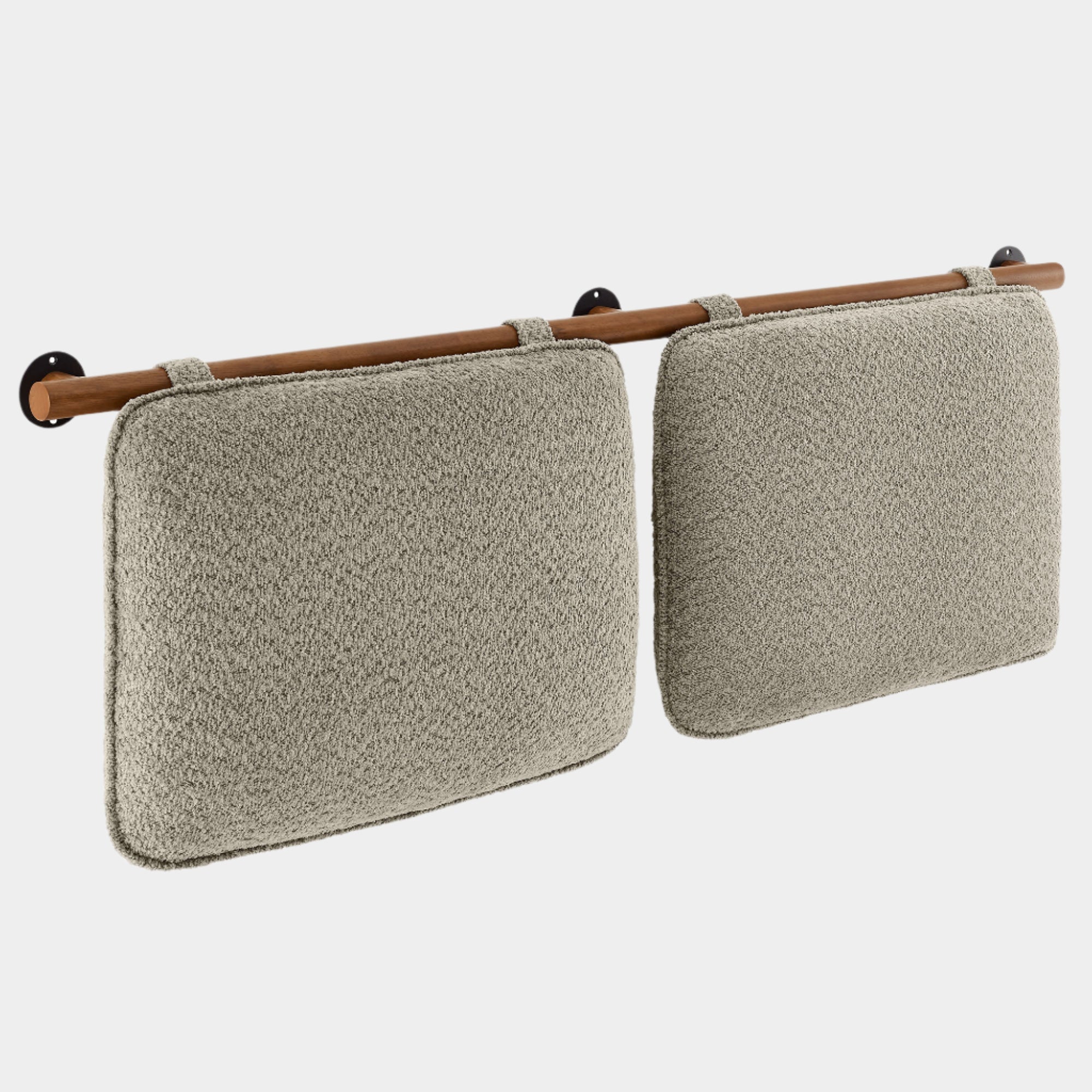 Anela Wall-Mounted Chenille Upholstered Headboard