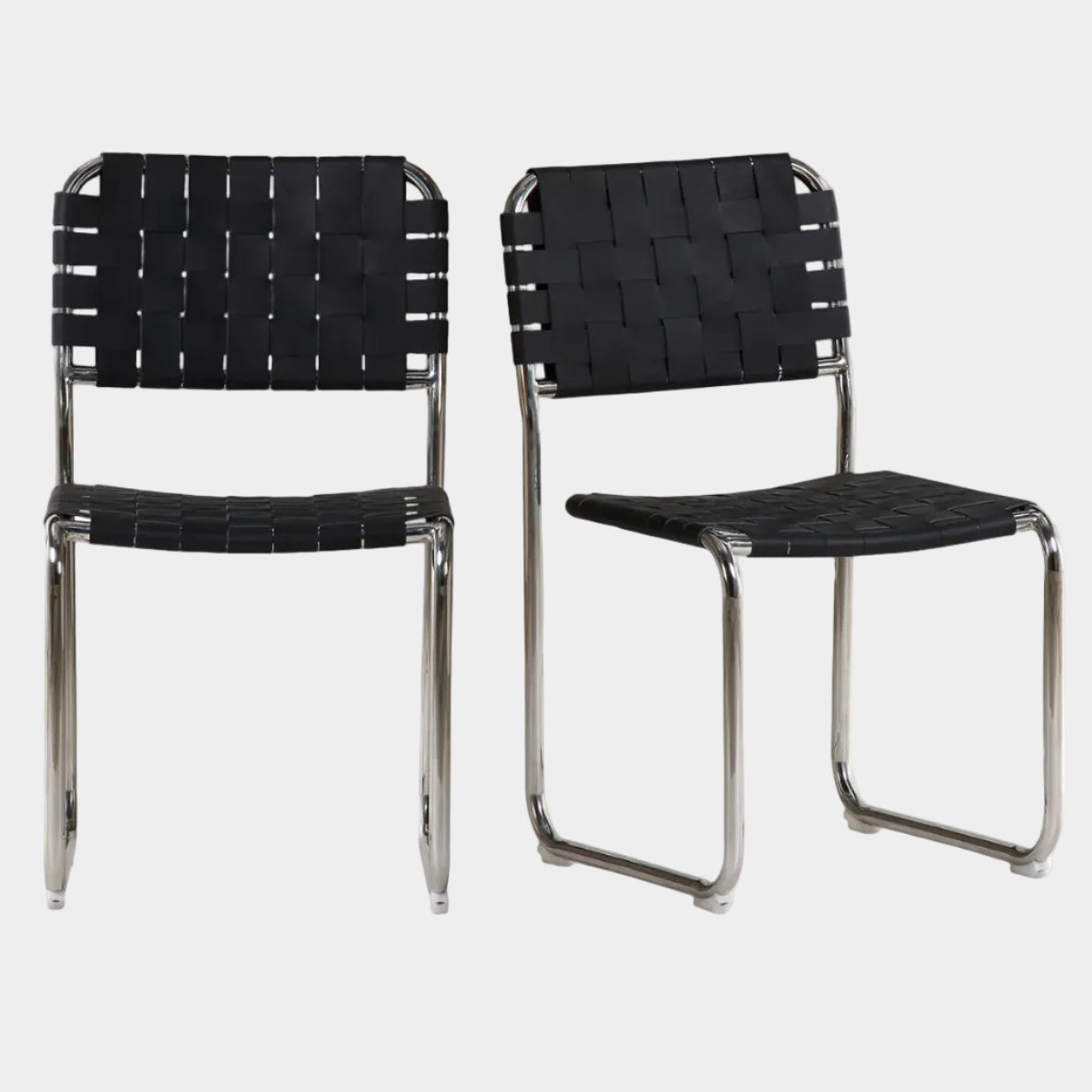 Moma Stainless Steel Dining Chair Set of 2