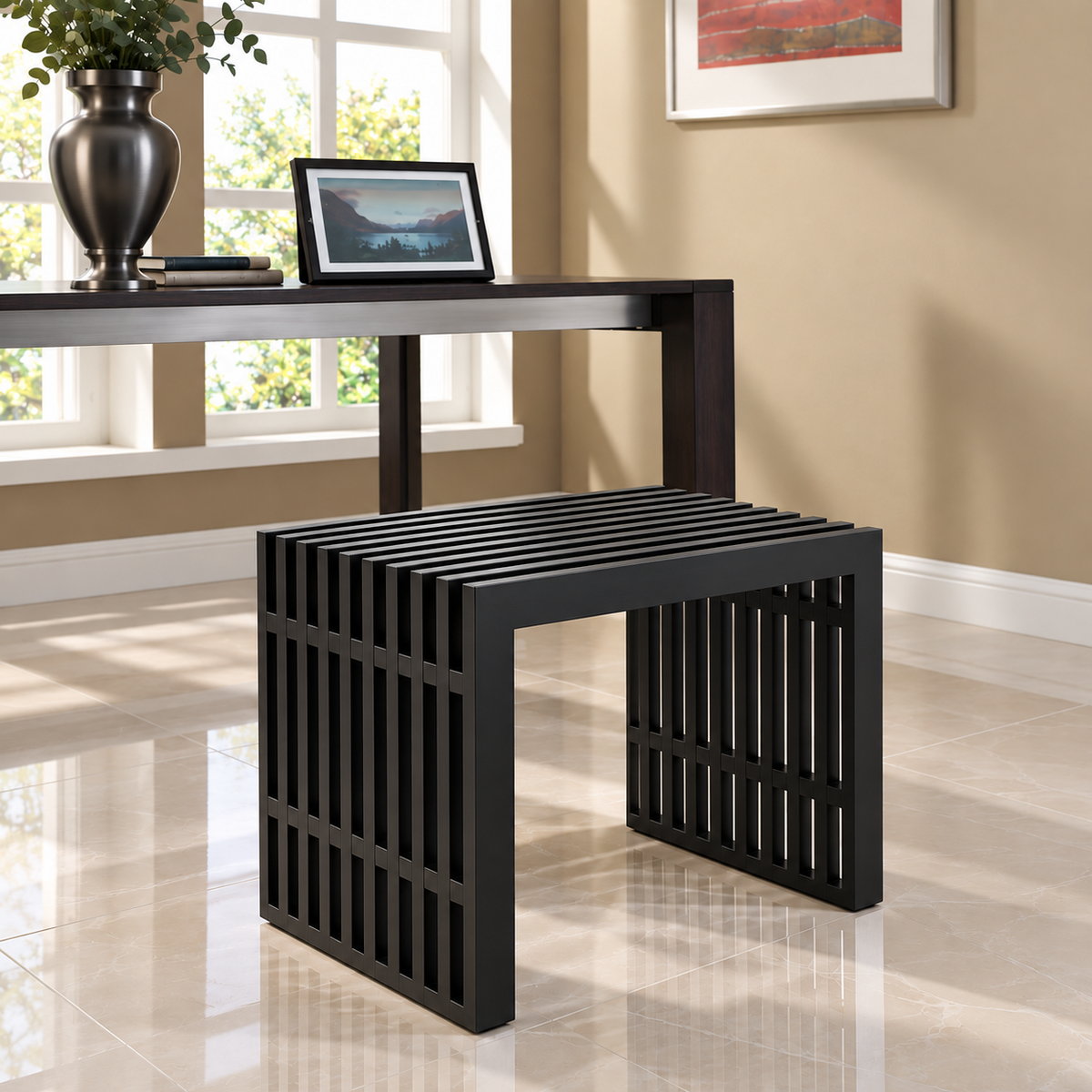 Banc Gridiron en acier inoxydable
