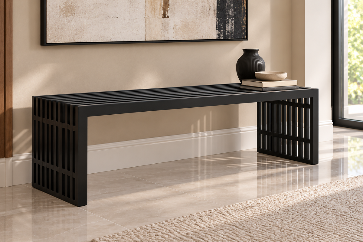 Banc Gridiron en acier inoxydable