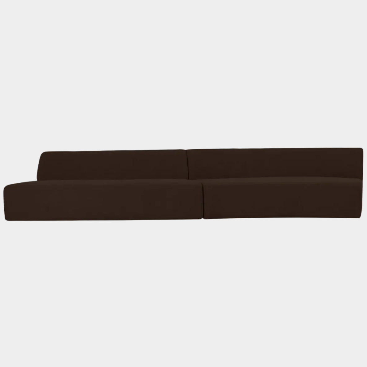 Naomi 2 Piece Wave Modular Sectional