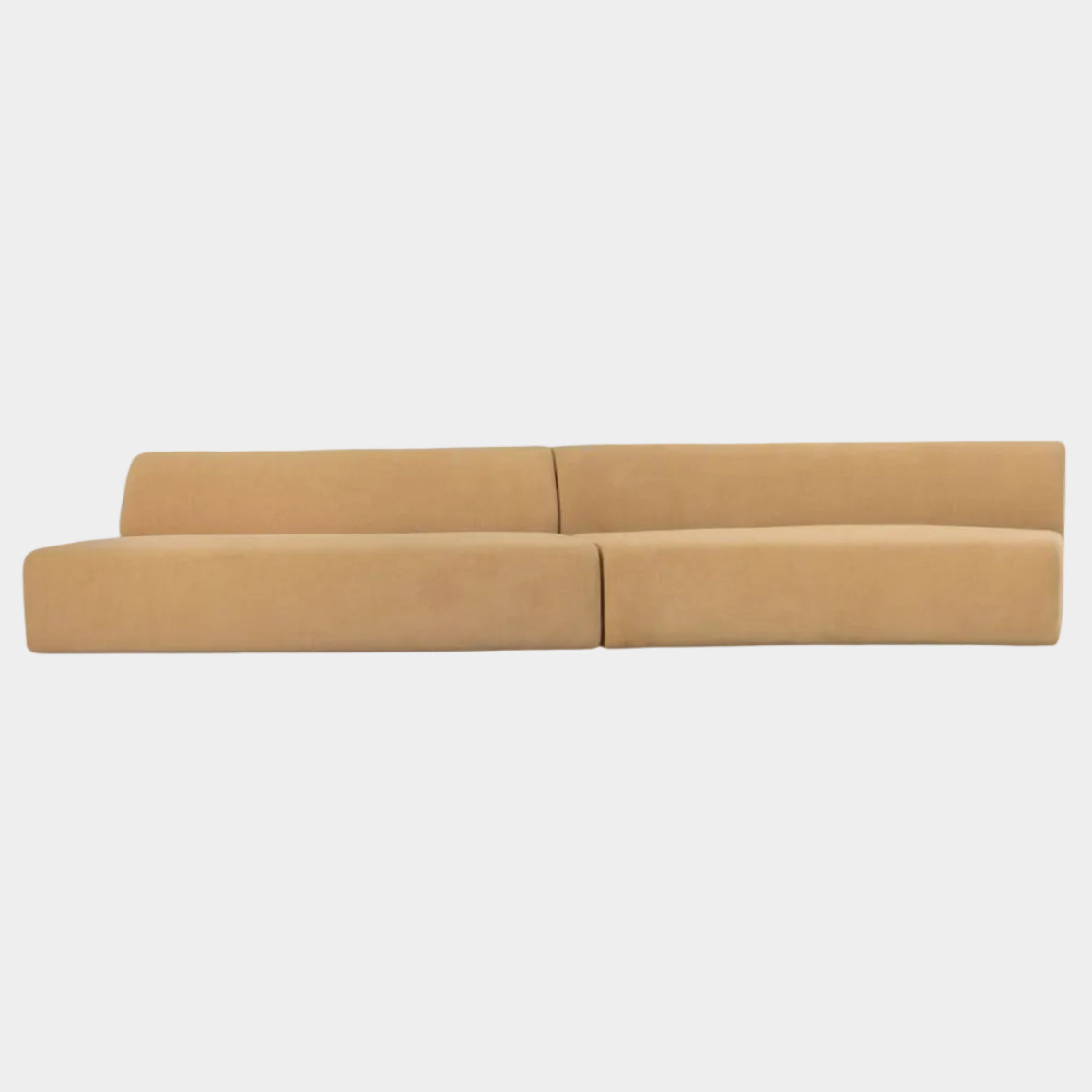 Naomi 2 Piece Wave Modular Sectional