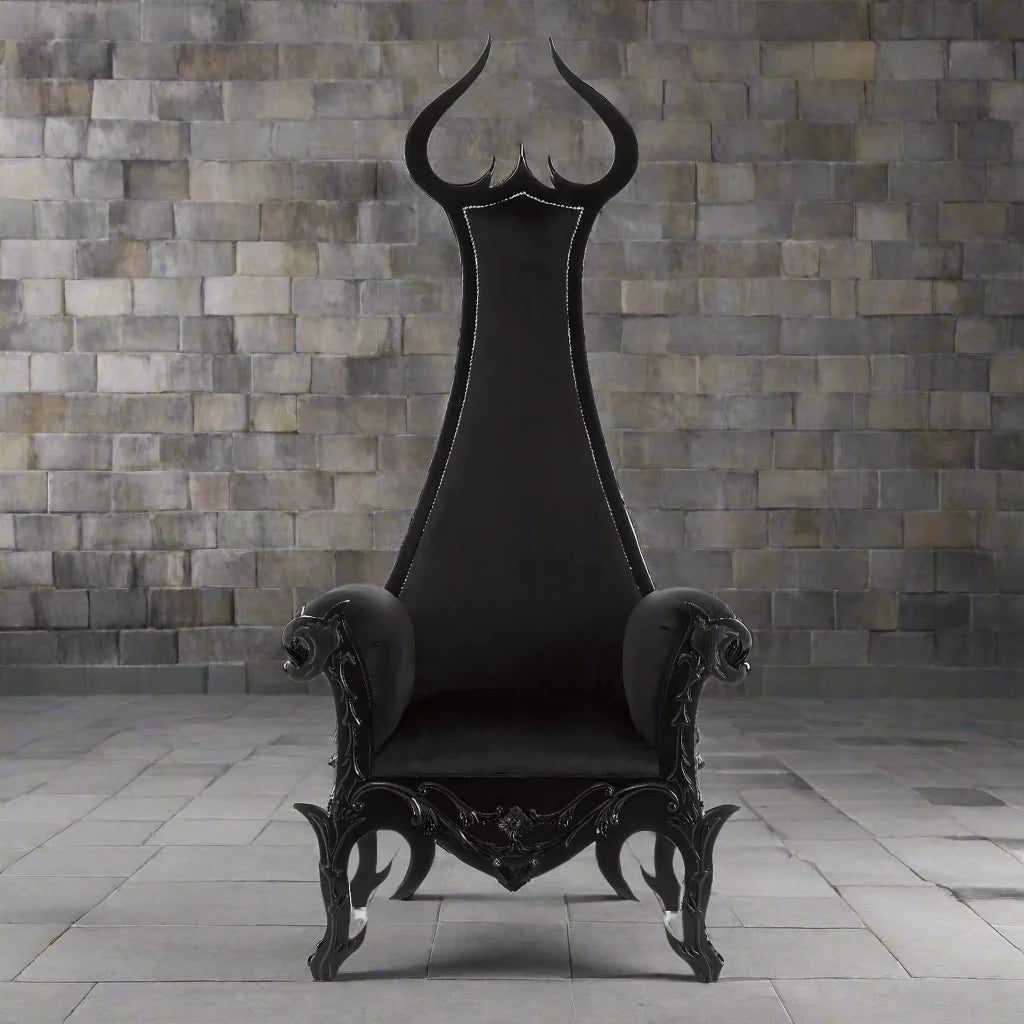 Devil Horn Gothic Throne