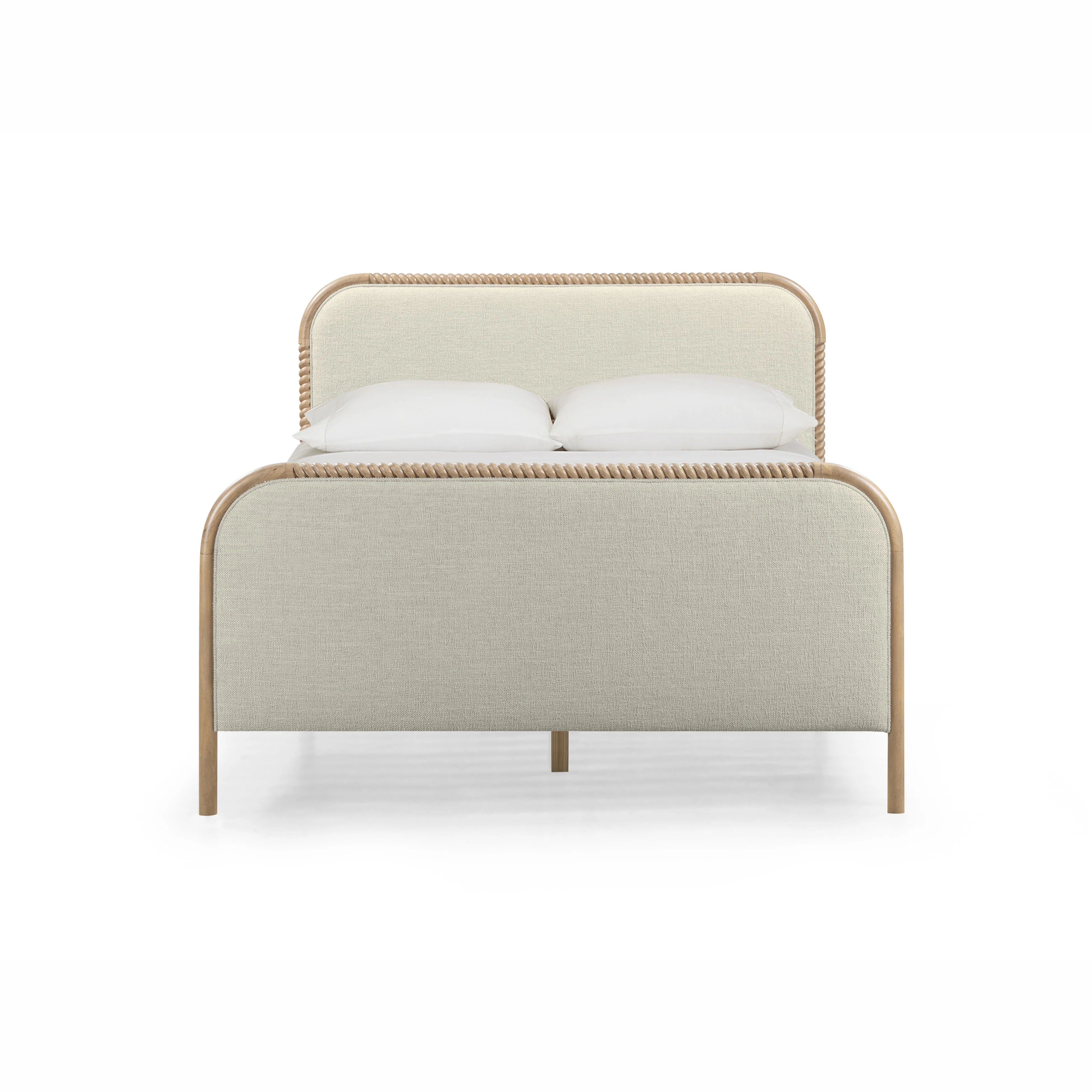 Hatia Basketweave Panel Bed