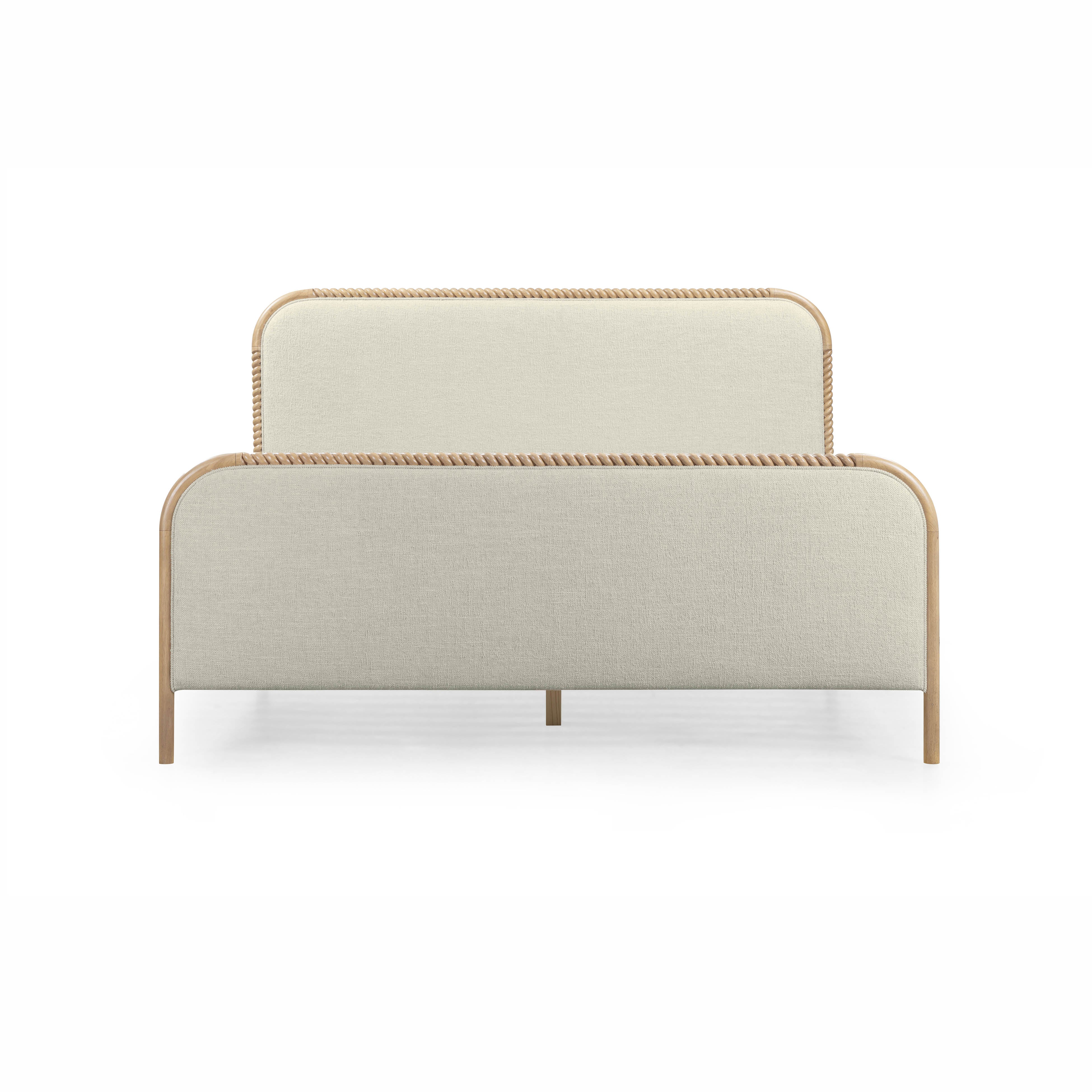 Hatia Basketweave Panel Bed