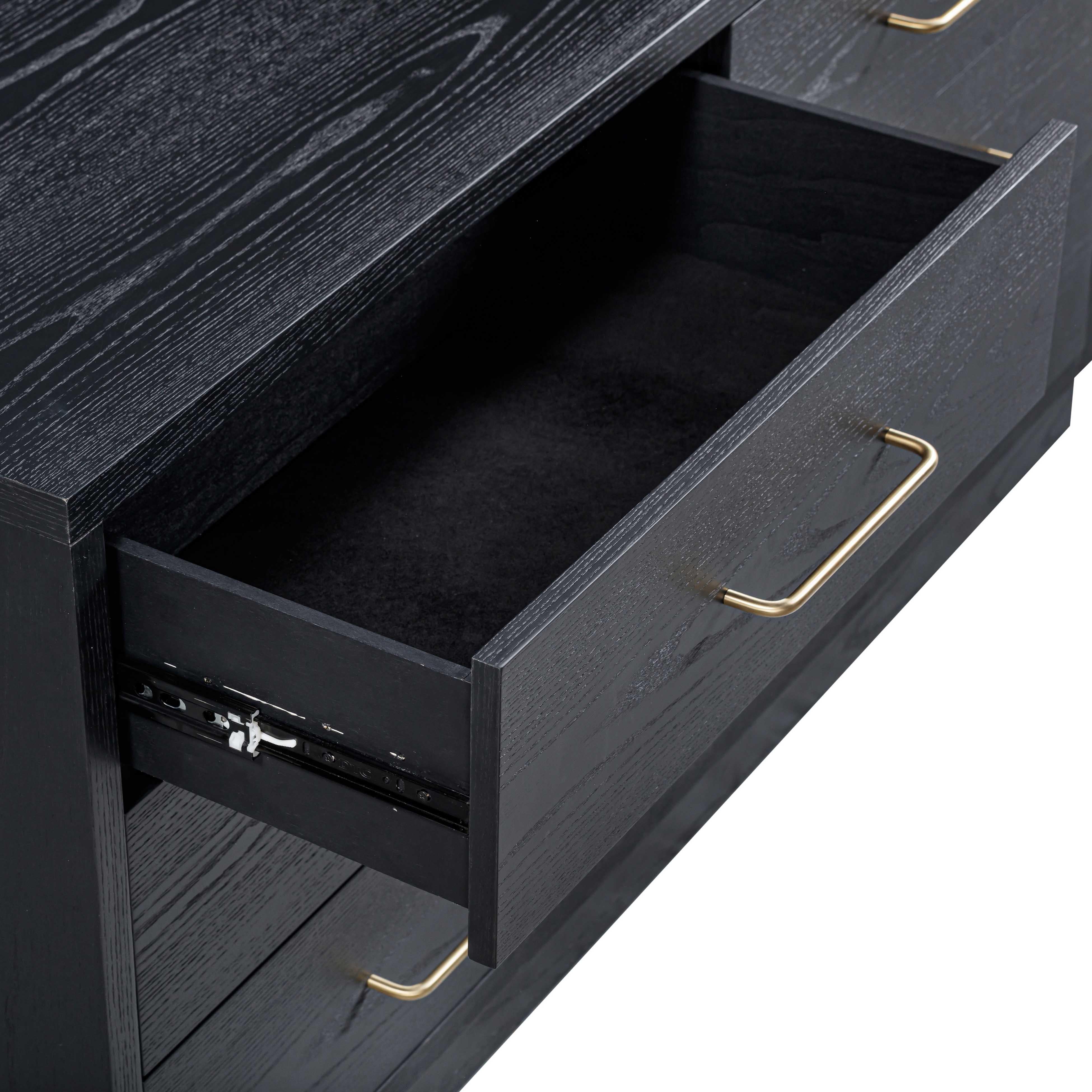 Marlow 6-Drawer Wood Dresser