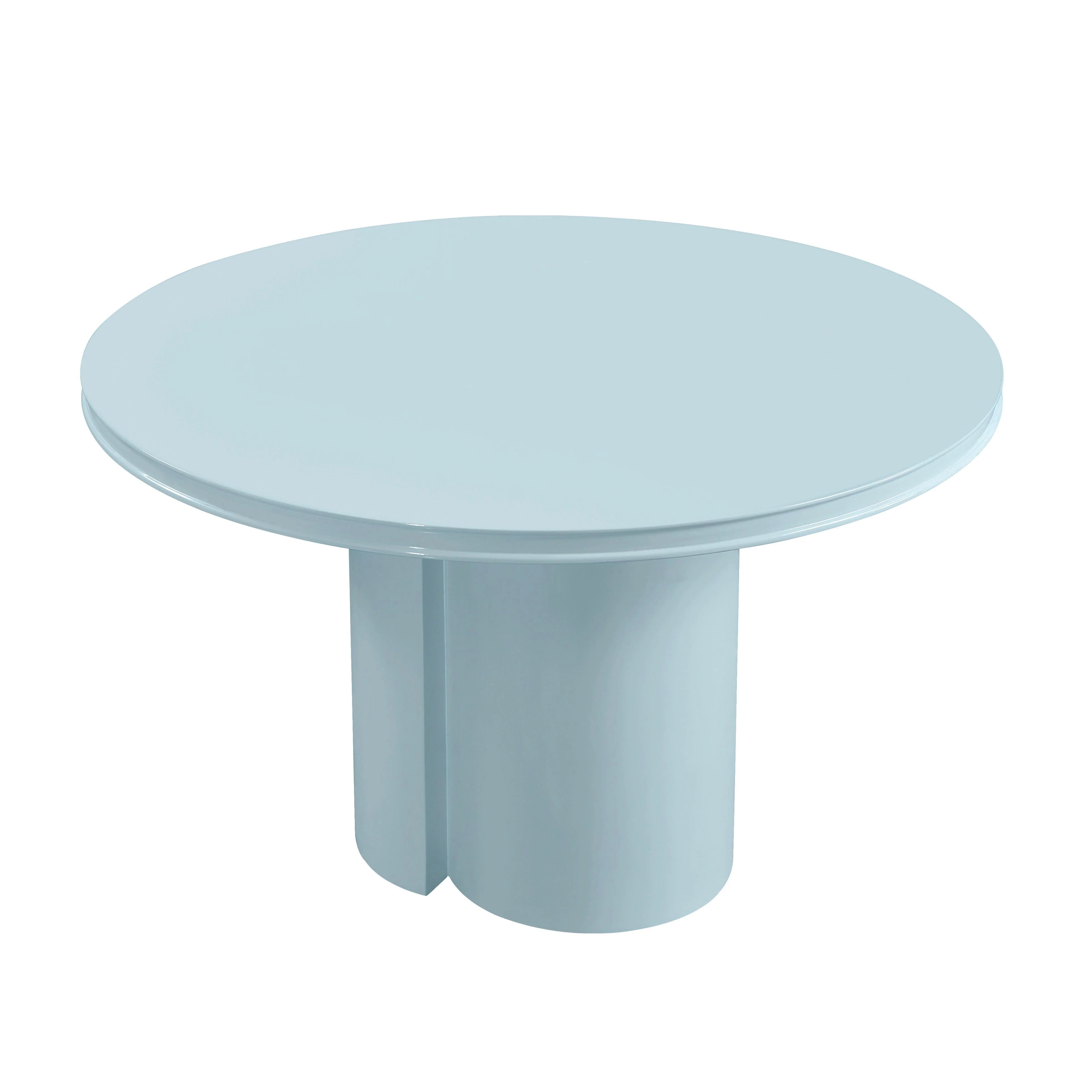 Elora 47" Lacquer Round Dining Table