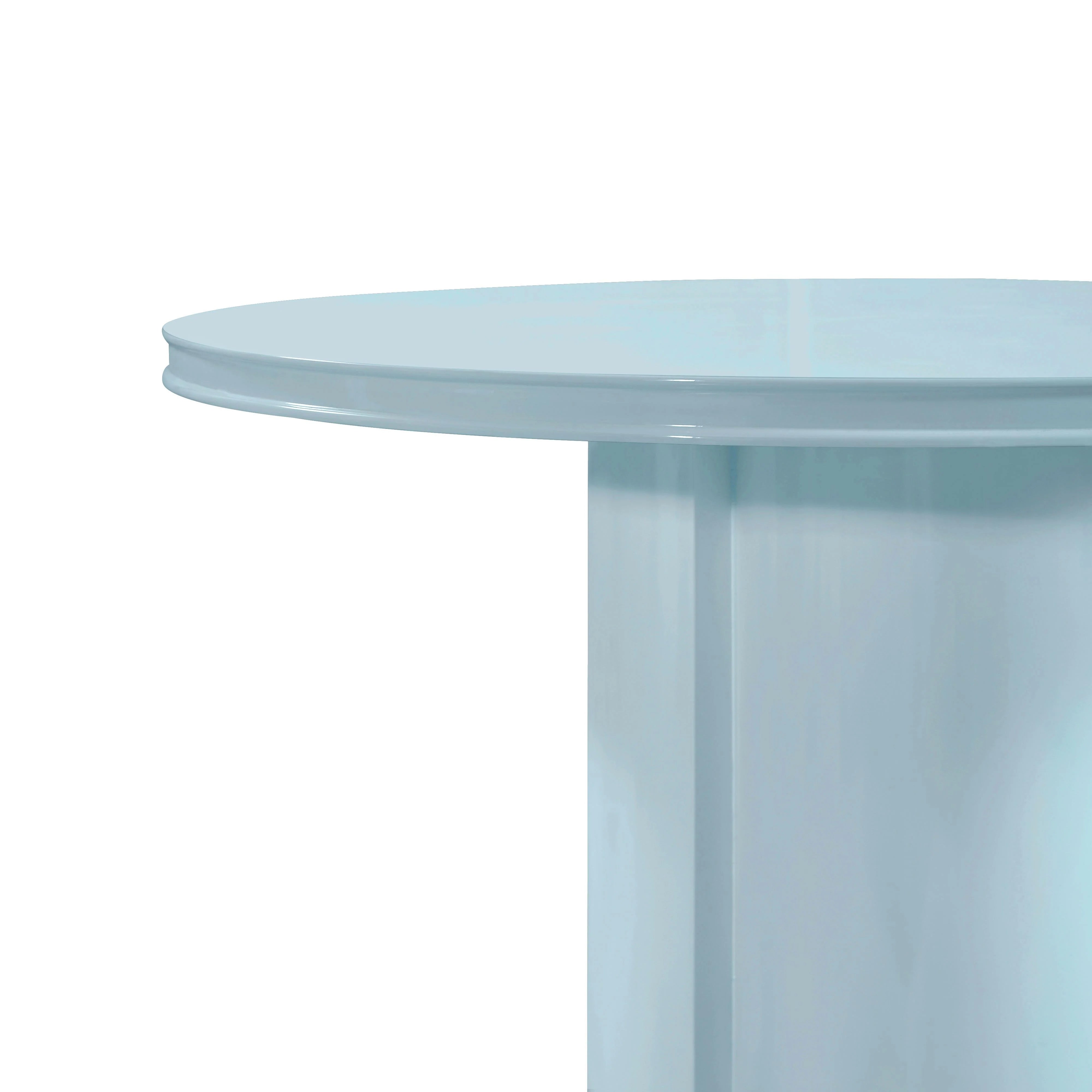 Elora 47" Lacquer Round Dining Table