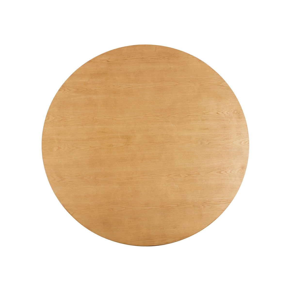 Table à manger ronde en bois naturel Nolan