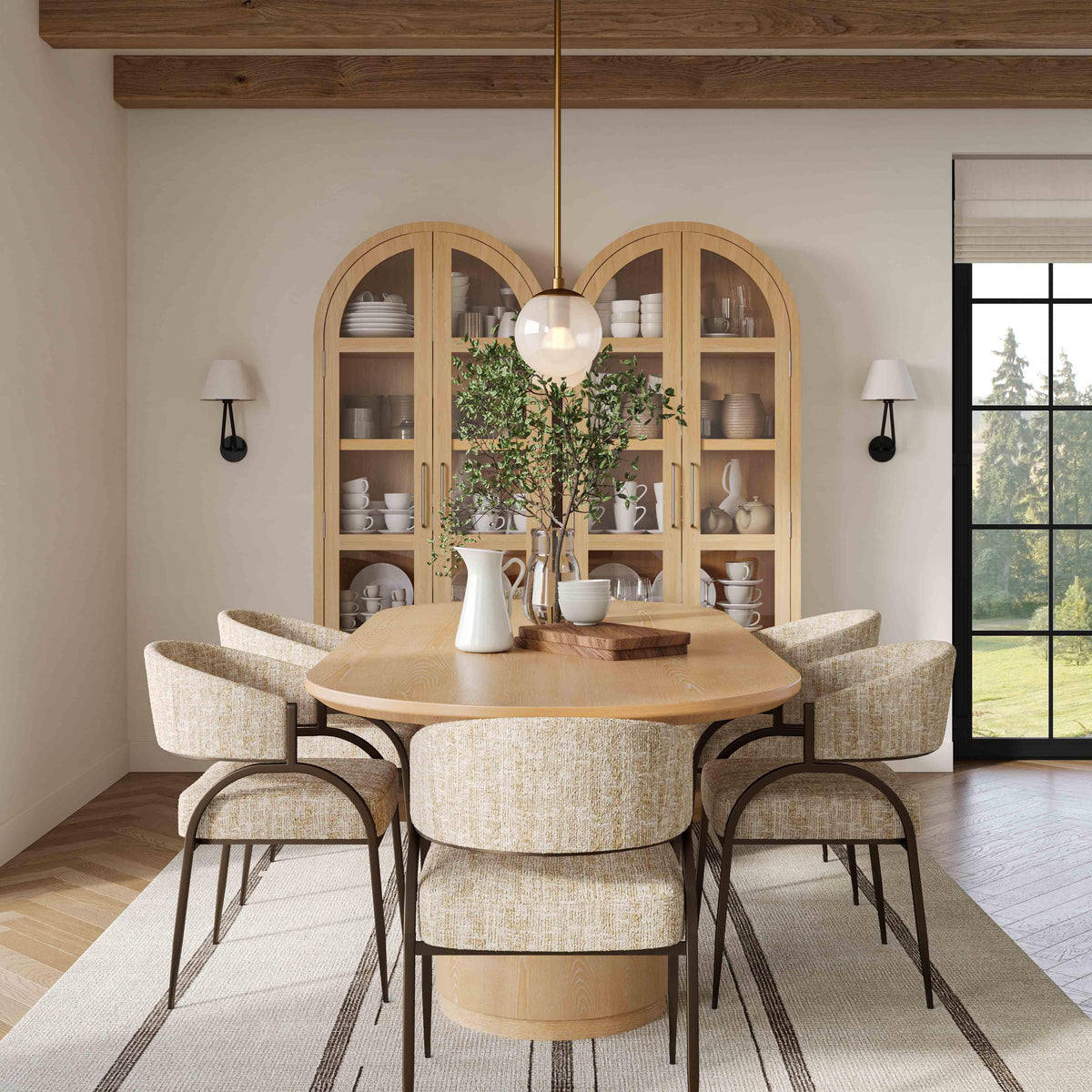 Marlow Wood Dining Table