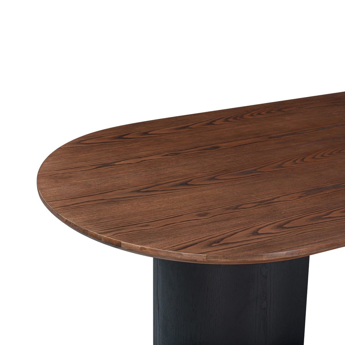 Table à manger en bois noir Marlow