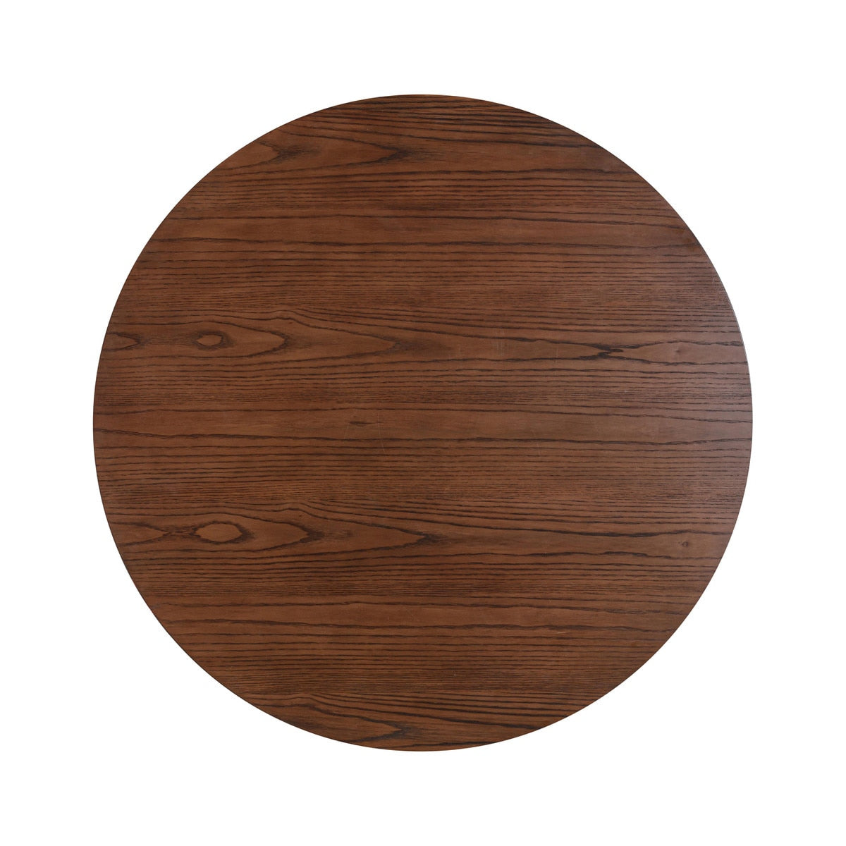 Table à manger ronde en bois noir Marlow