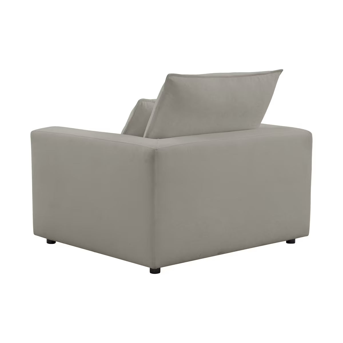 Fauteuil en tissu Cali Slate Performance