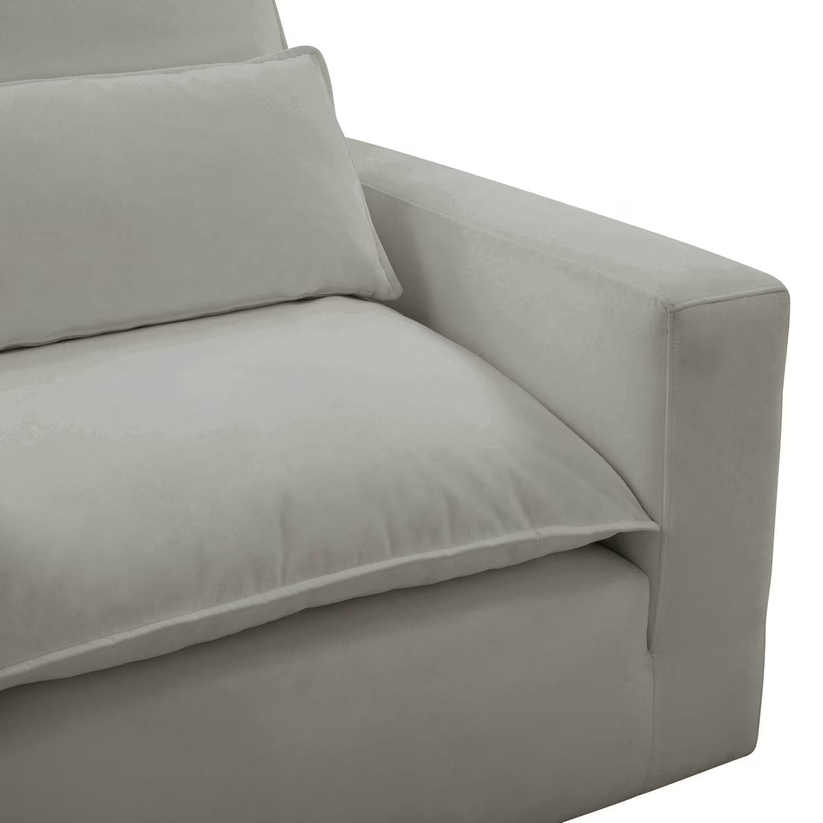 Fauteuil en tissu Cali Slate Performance